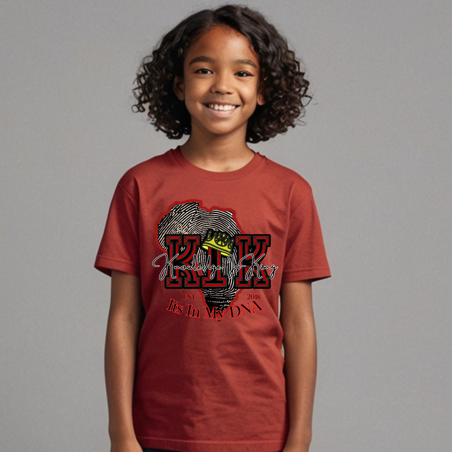 Youth Female Short Sleeve T-Shirt (In My DNA)