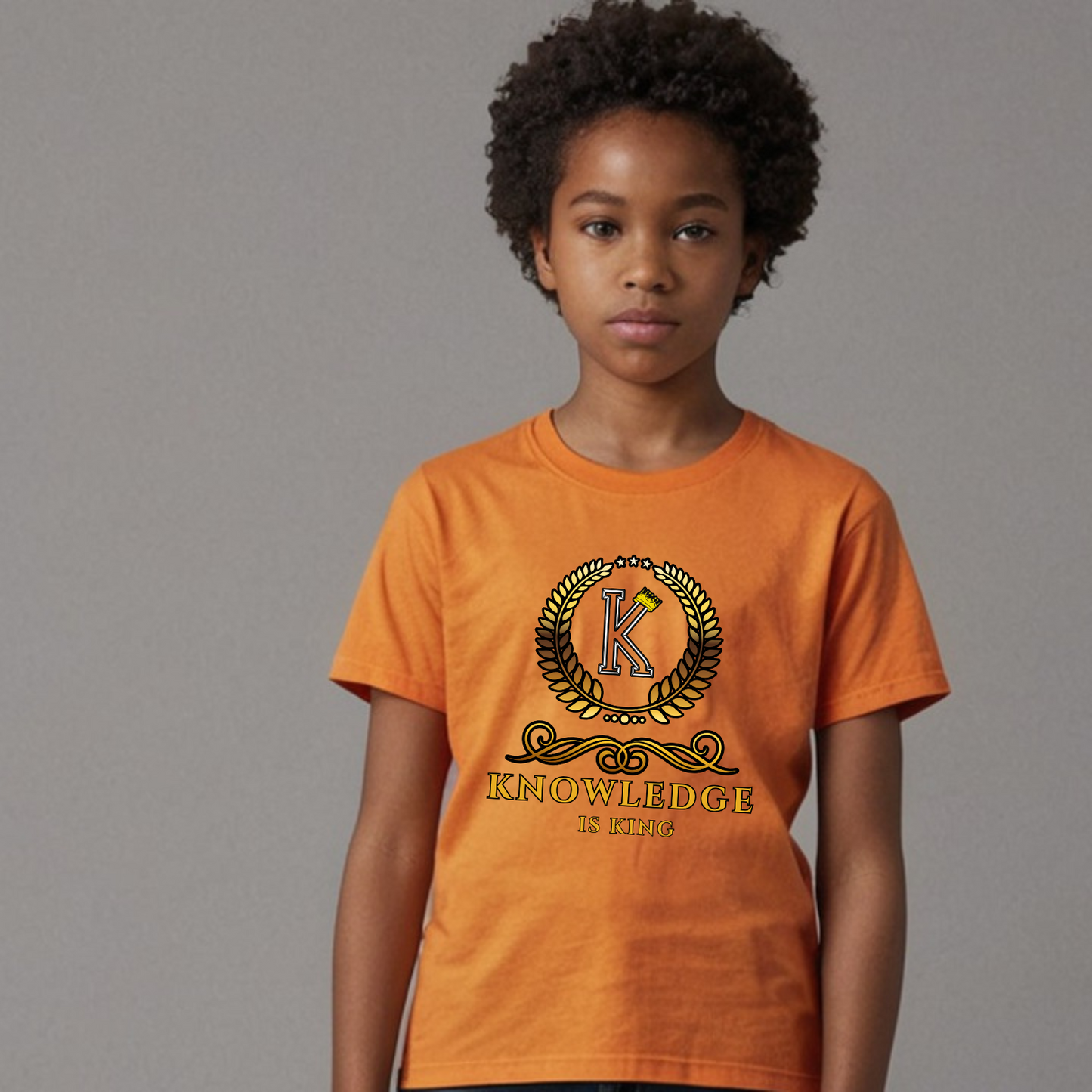 Youth Female T-Shirt (Crown Golden Reef)