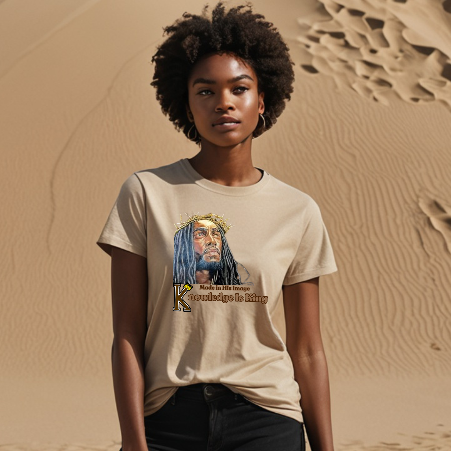 Women's T-Shirt (Made In His Image)
