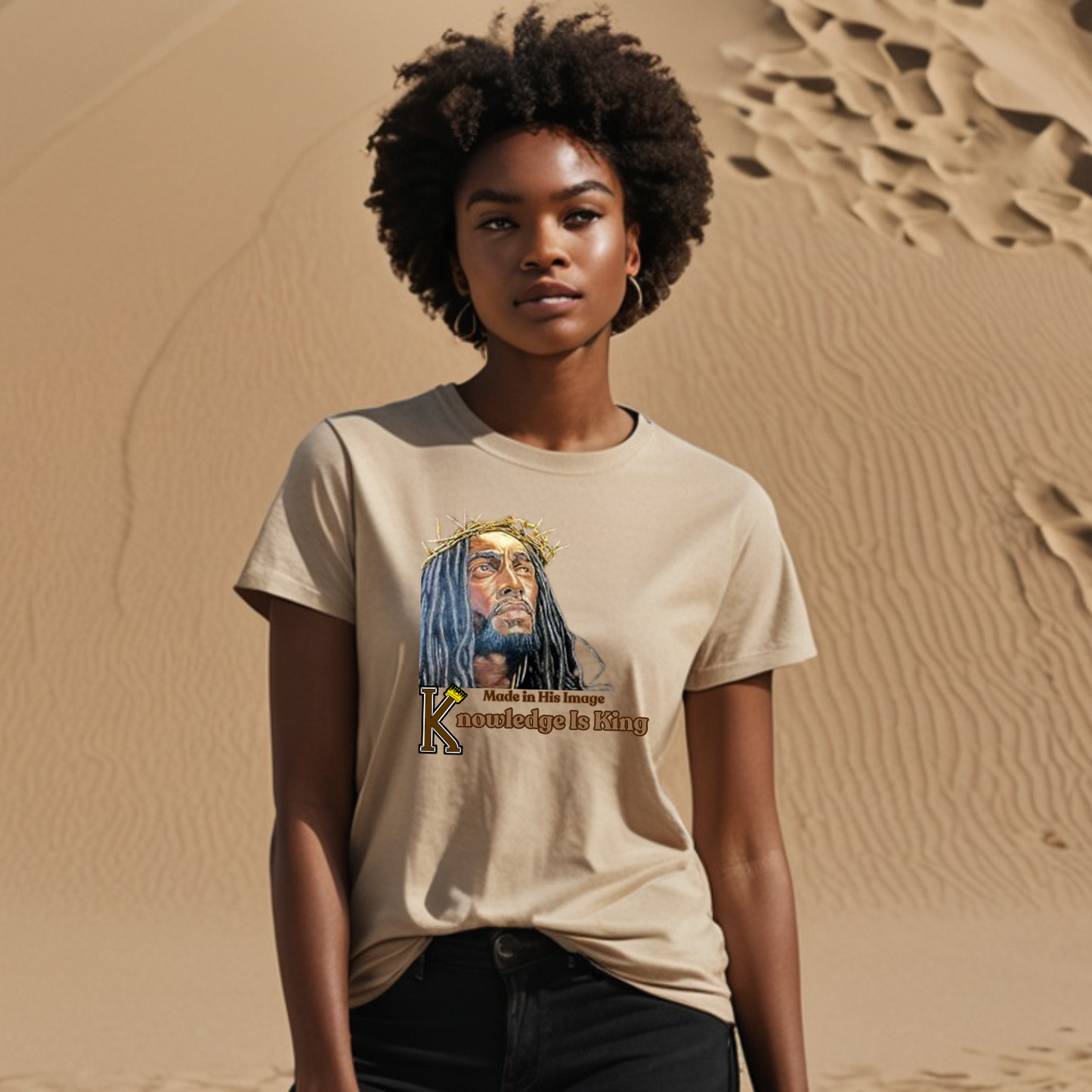 Women's T-Shirt (Made In His Image)