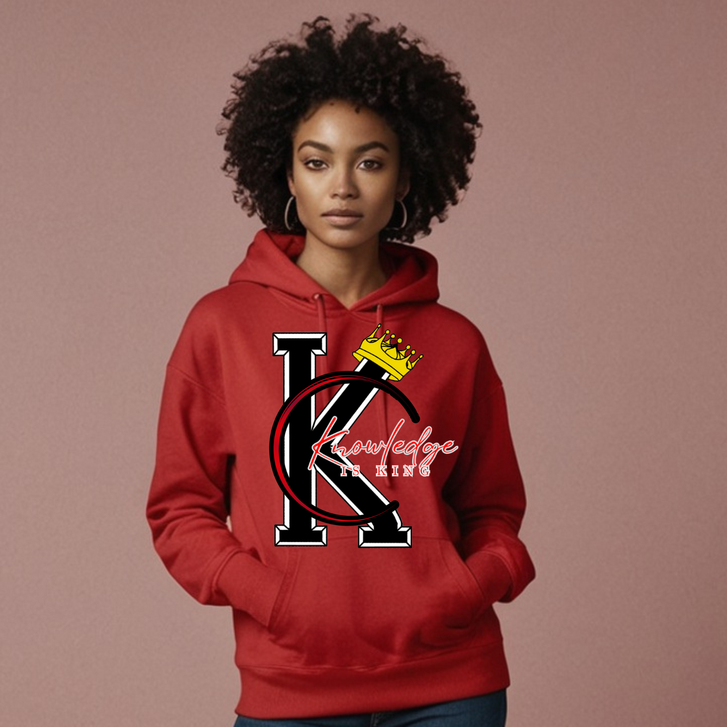 Women's Hoodie (Crown Quater Moon)