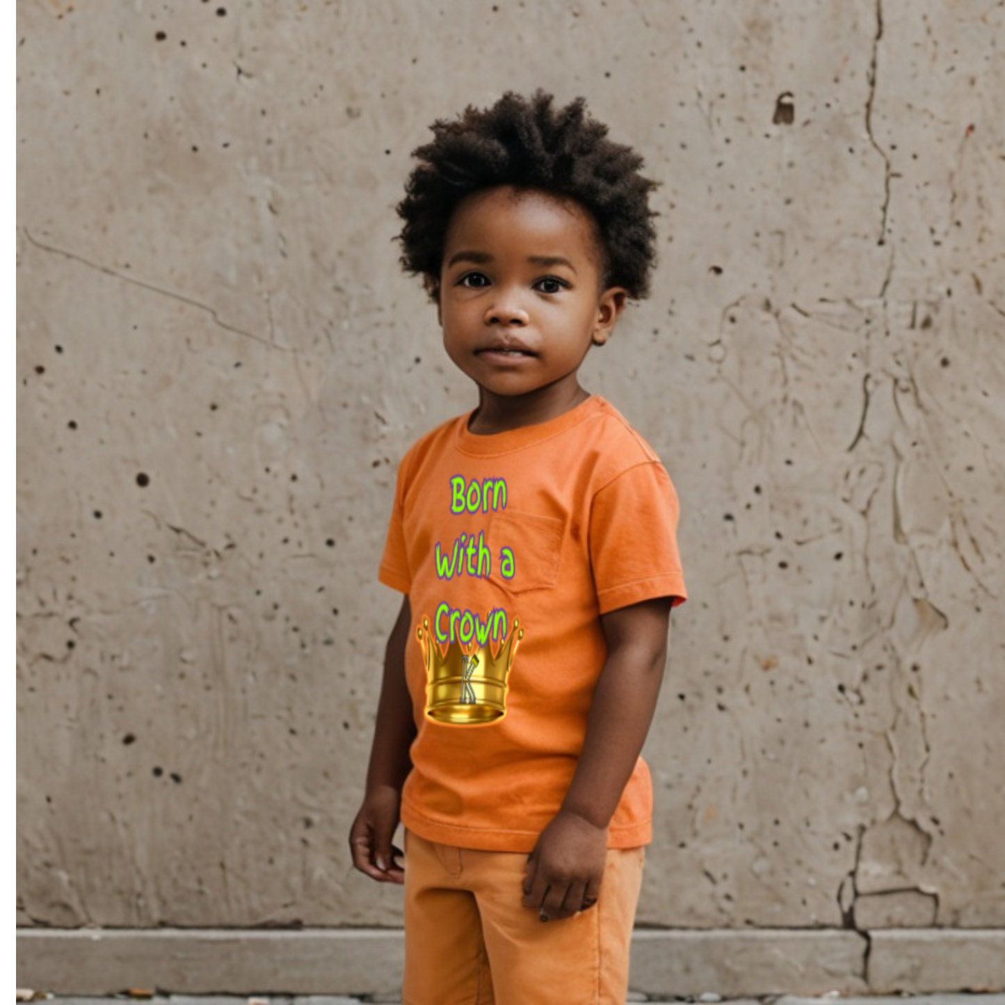 Toddler T-Shirt (Born with a Crown)