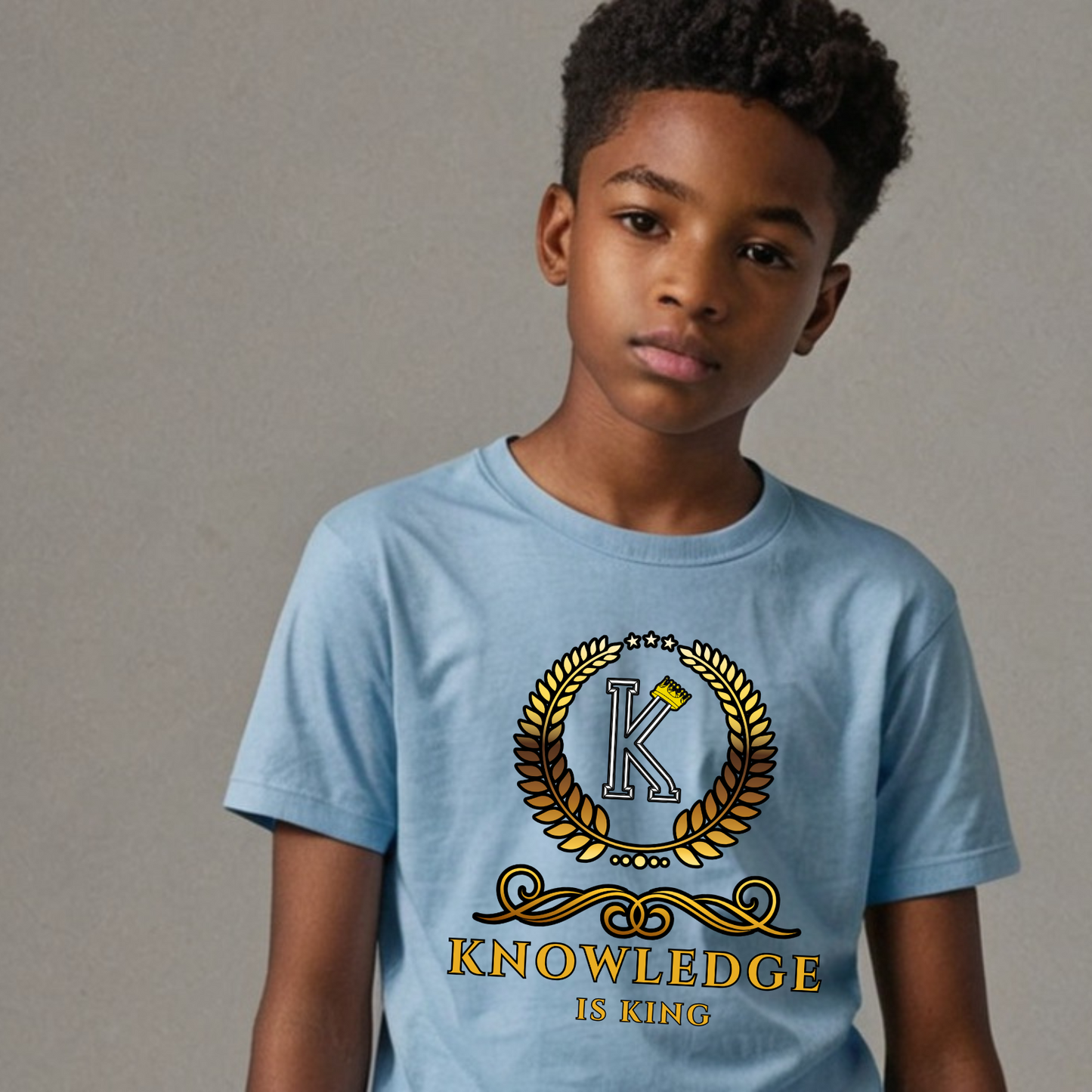 Youth Male (Crown Golden Reef) Short Sleeve T-Shirts