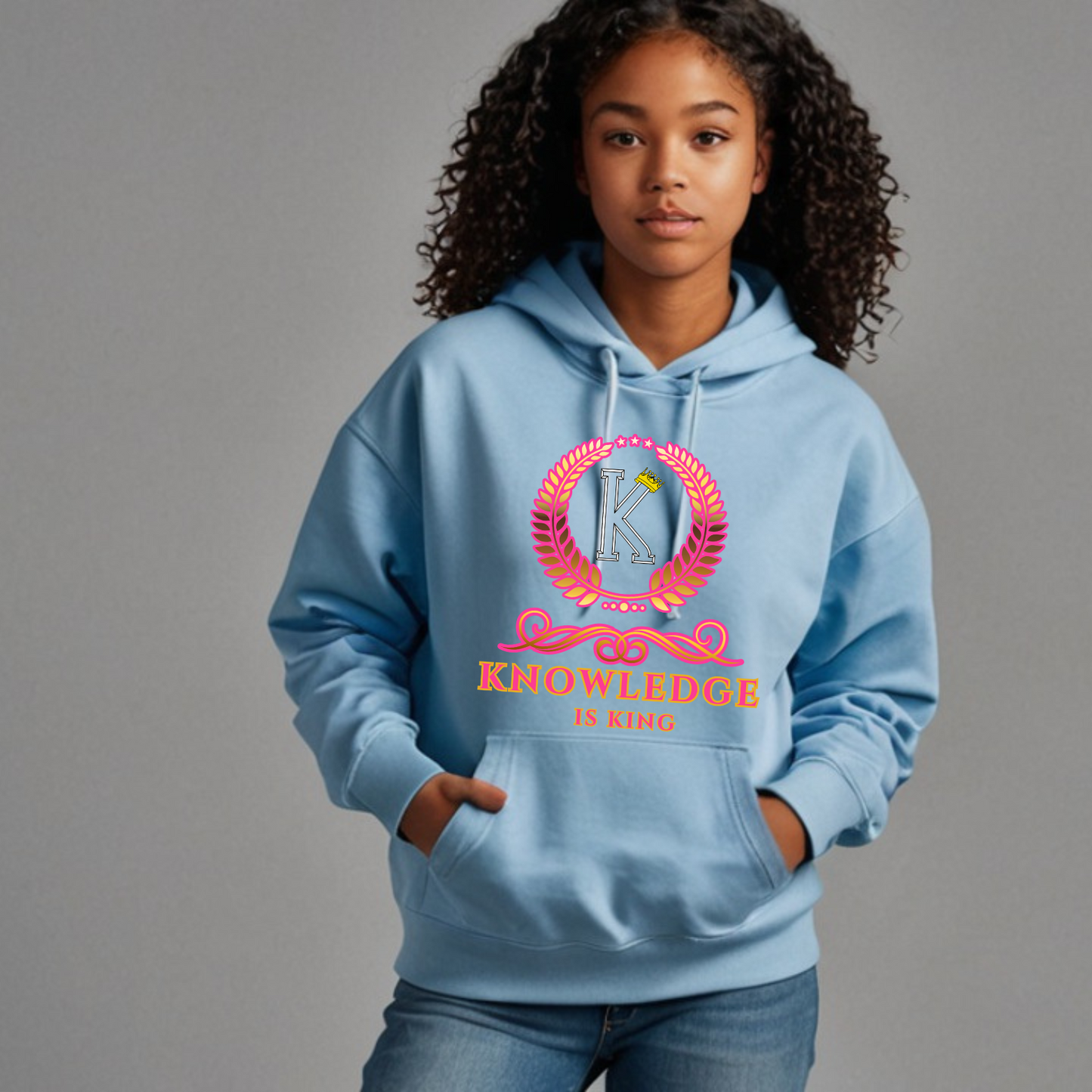 Youth Female Hoodie (Crown Golden Reef)