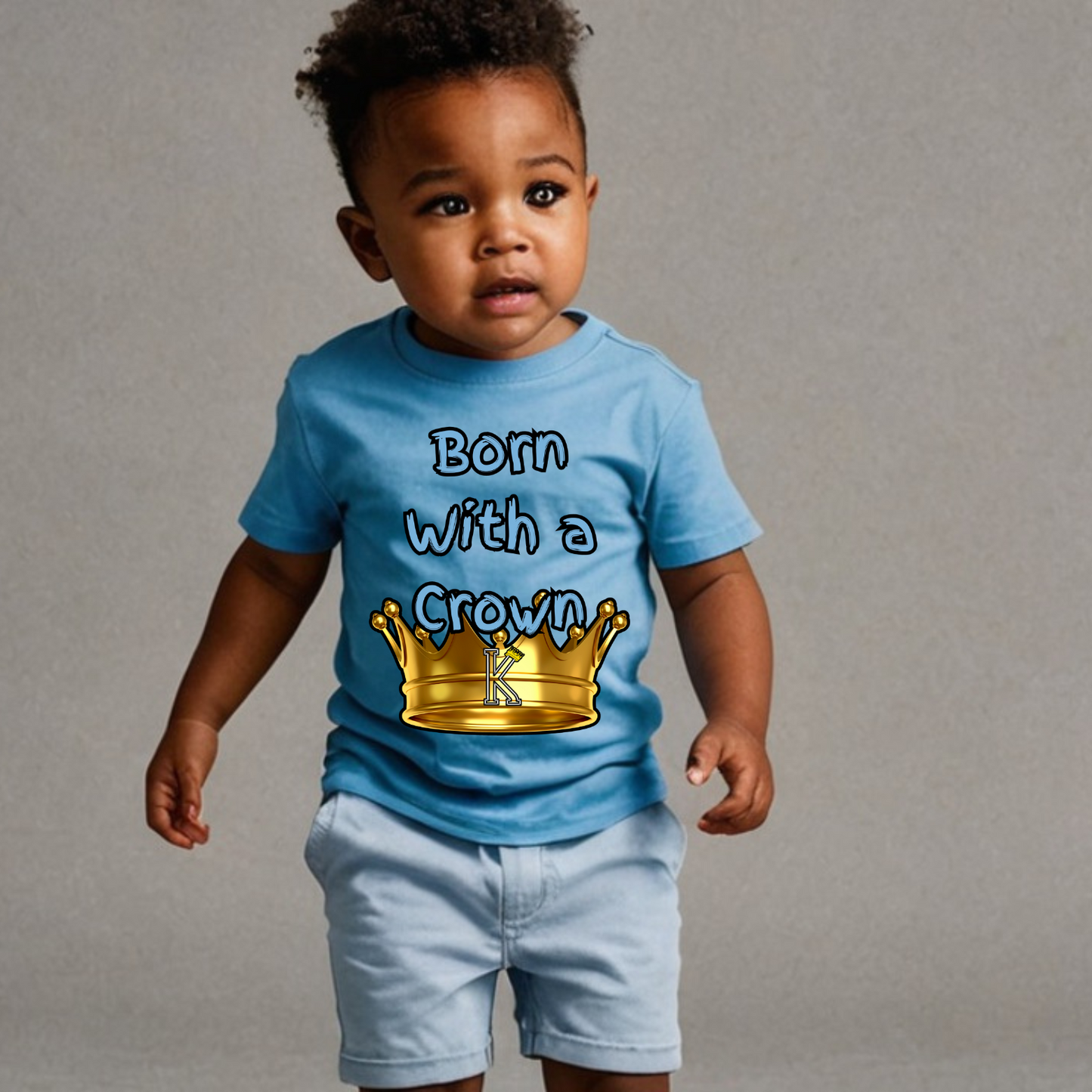 Toddler T-Shirt (Born with a Crown)
