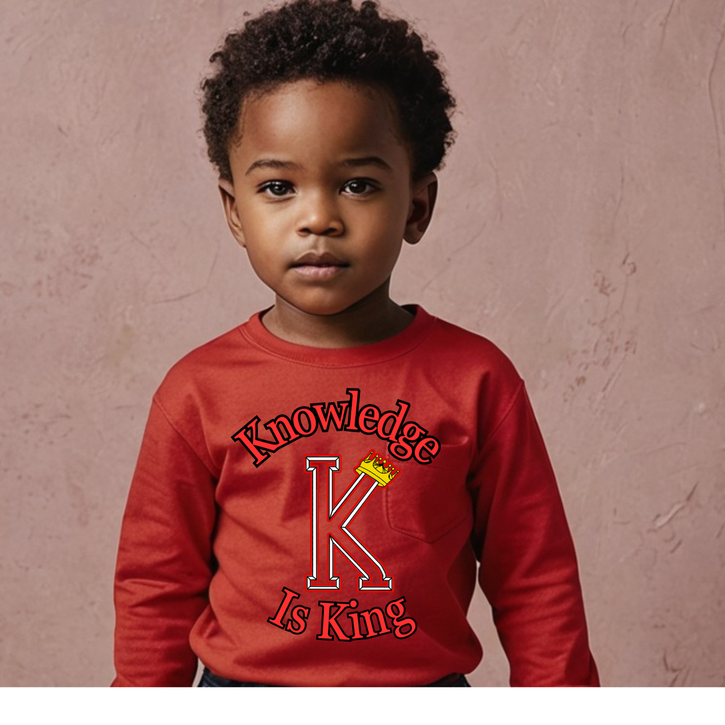 Toddler Long Sleeve T-Shirt (Crown Main Standard)