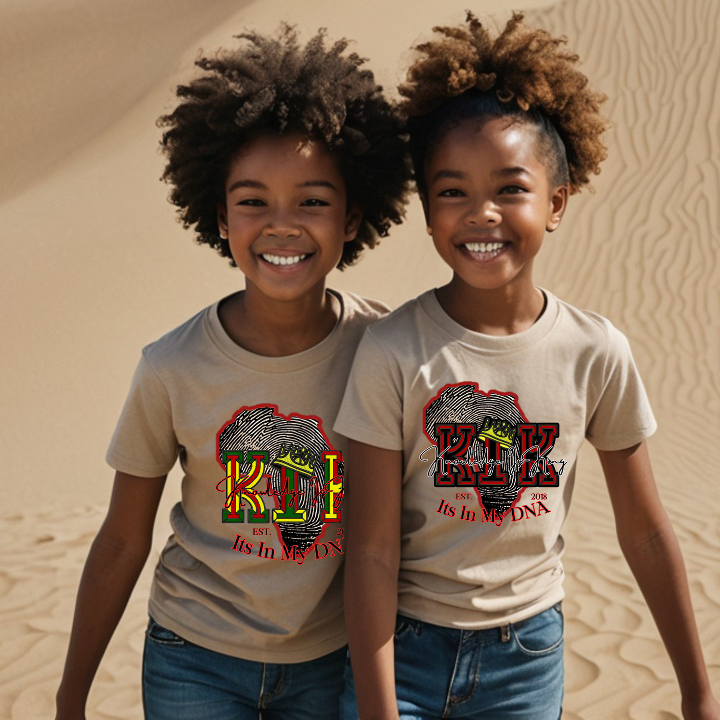 Youth Female Short Sleeve T-Shirt (In My DNA)