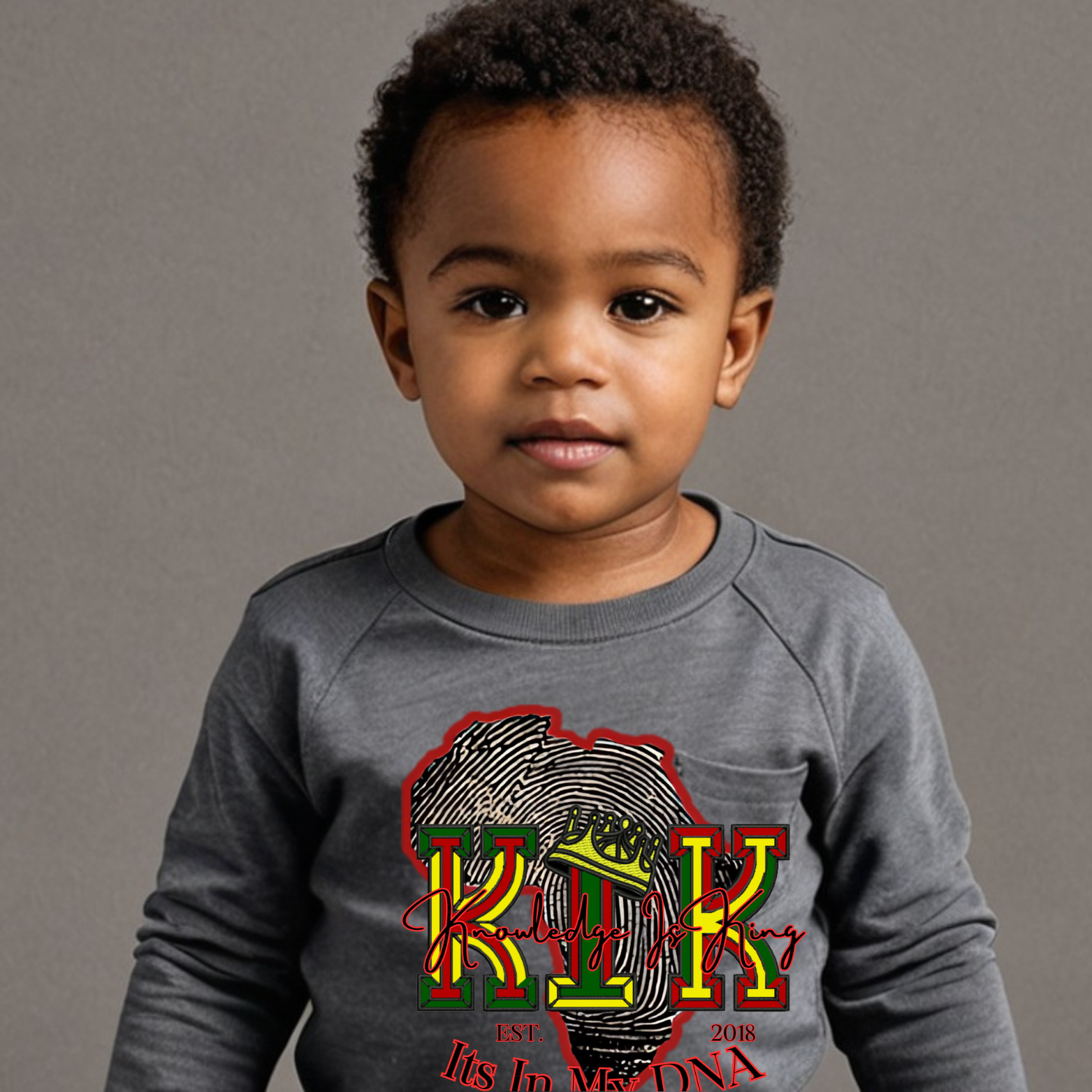 Toddler Long Sleeve T-Shirt (In My DNA)