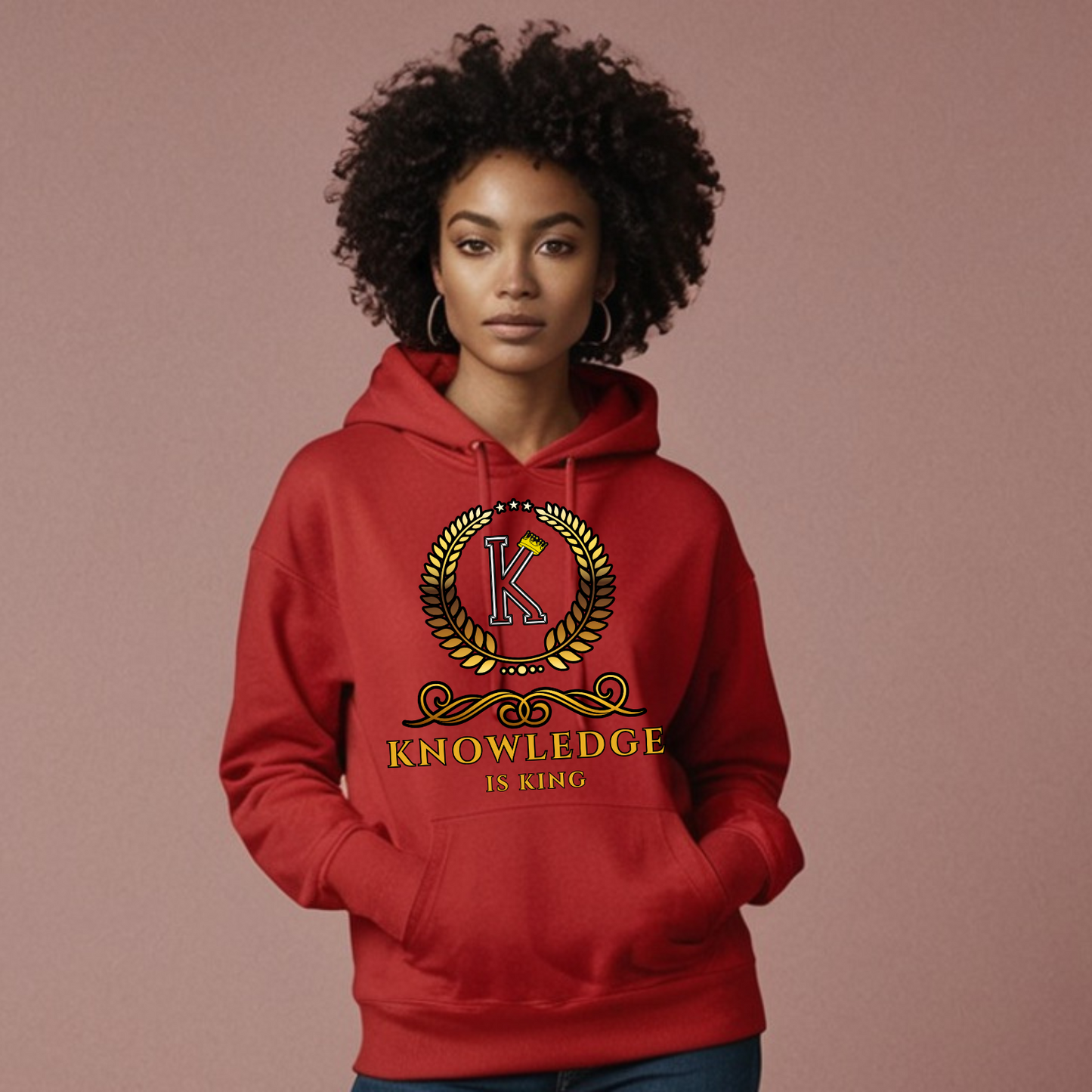 Women's Hoodie (Crown Golden Reef)