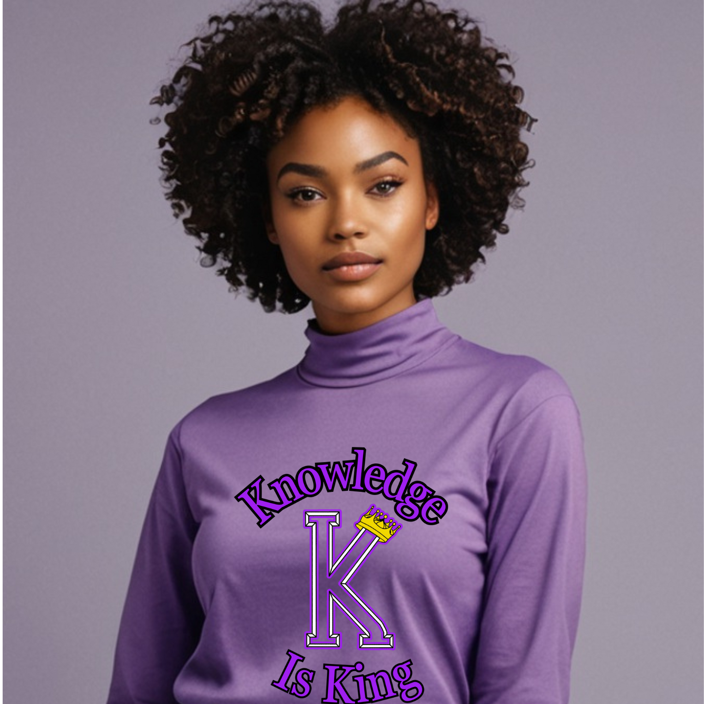 Women's Long Sleeve T-Shirt (Crown Main Standard)