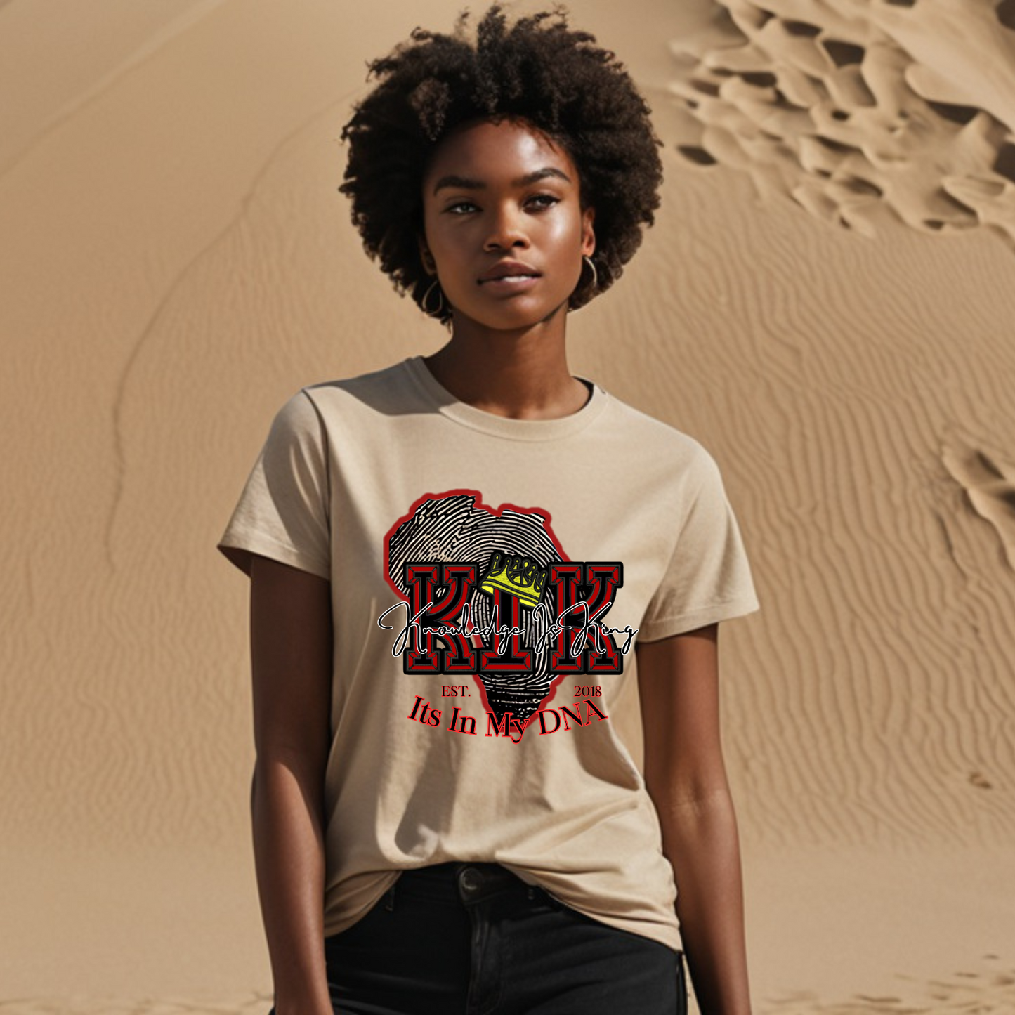 Women's T-Shirt (In His DNA)