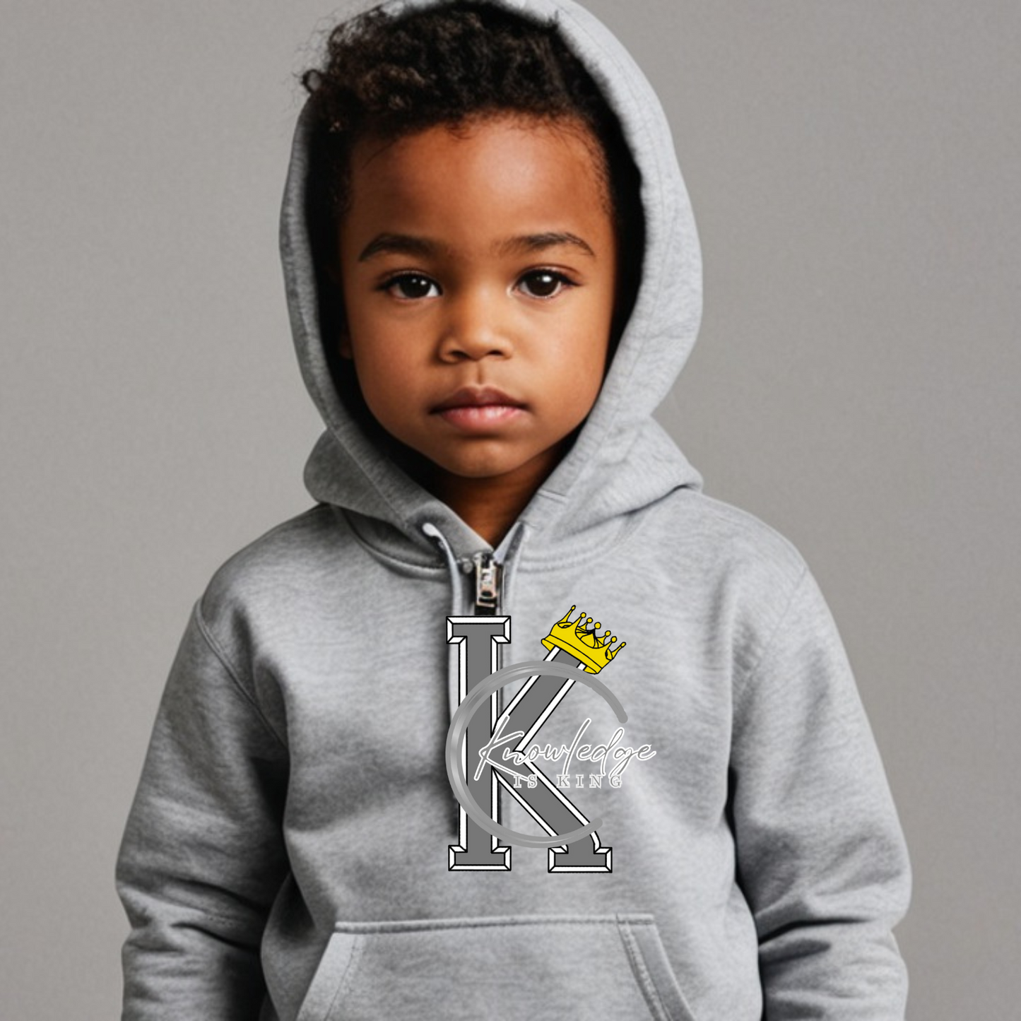 Toddler Hoodie (Crown Quater Moon)