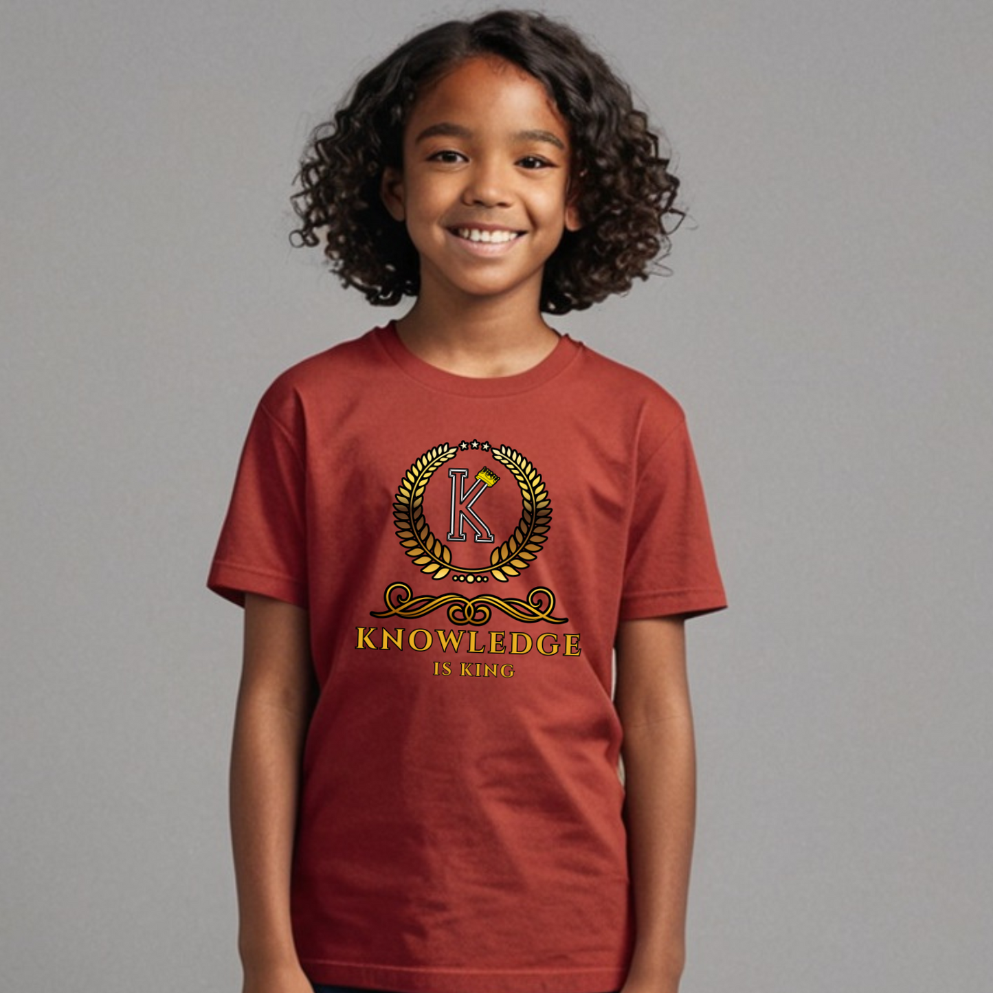 Youth Female T-Shirt (Crown Golden Reef)