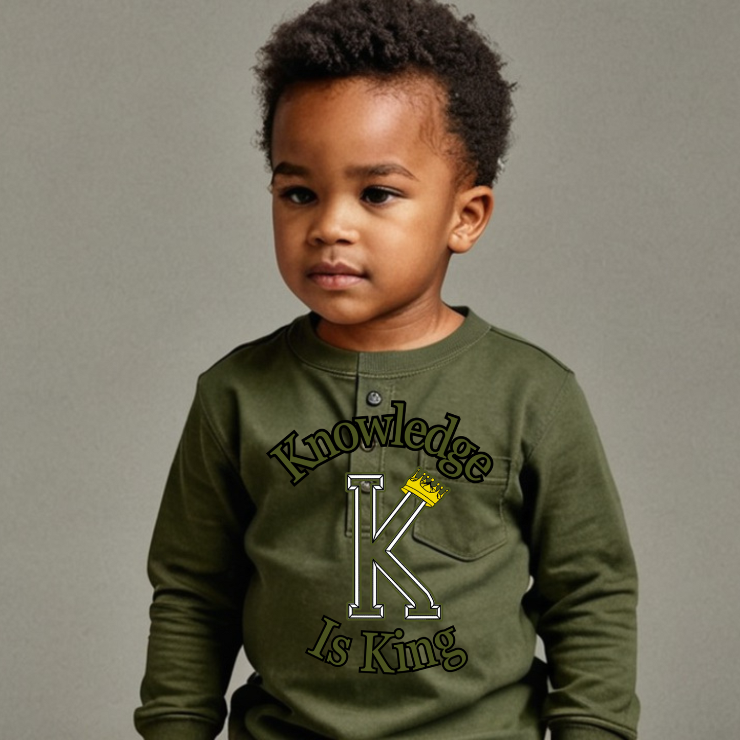 Toddler Long Sleeve T-Shirt (Crown Main Standard)