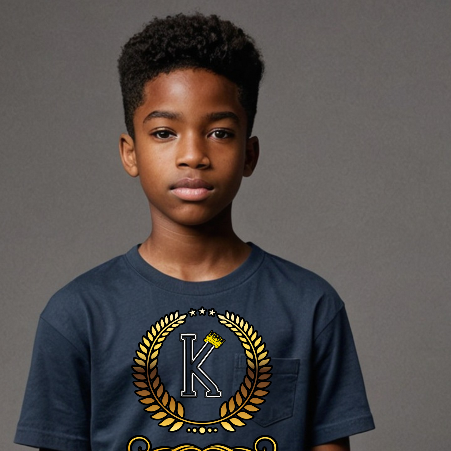 Youth Male (Crown Golden Reef) Short Sleeve T-Shirts