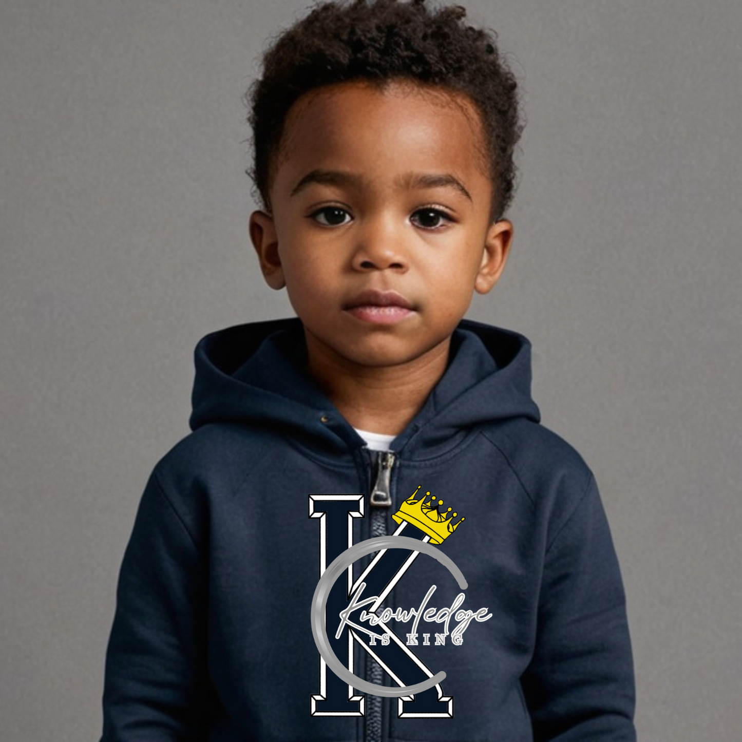 Toddler Hoodie (Crown Quater Moon)