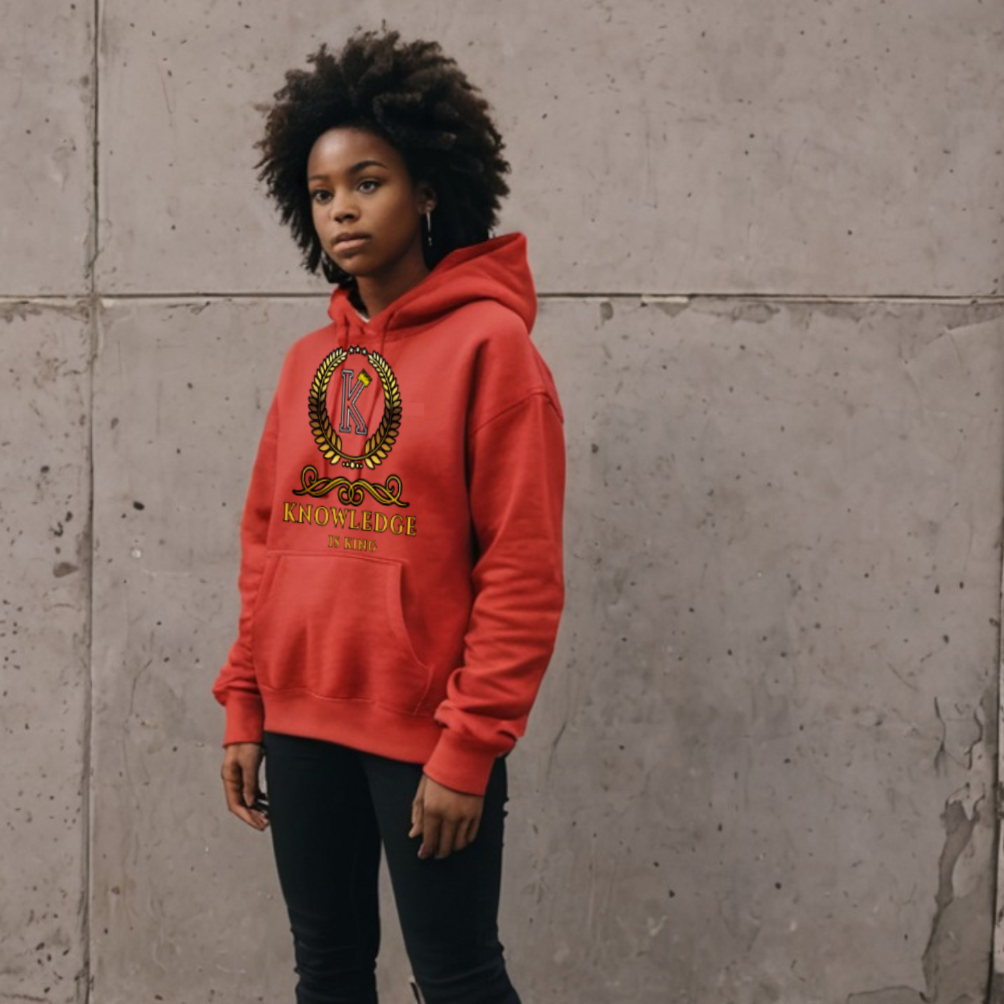 Youth Female Hoodie (Crown Golden Reef)