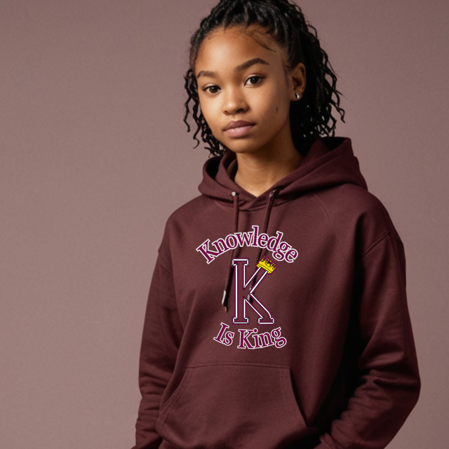 Youth Female Hoodie (Crown Main Standard)