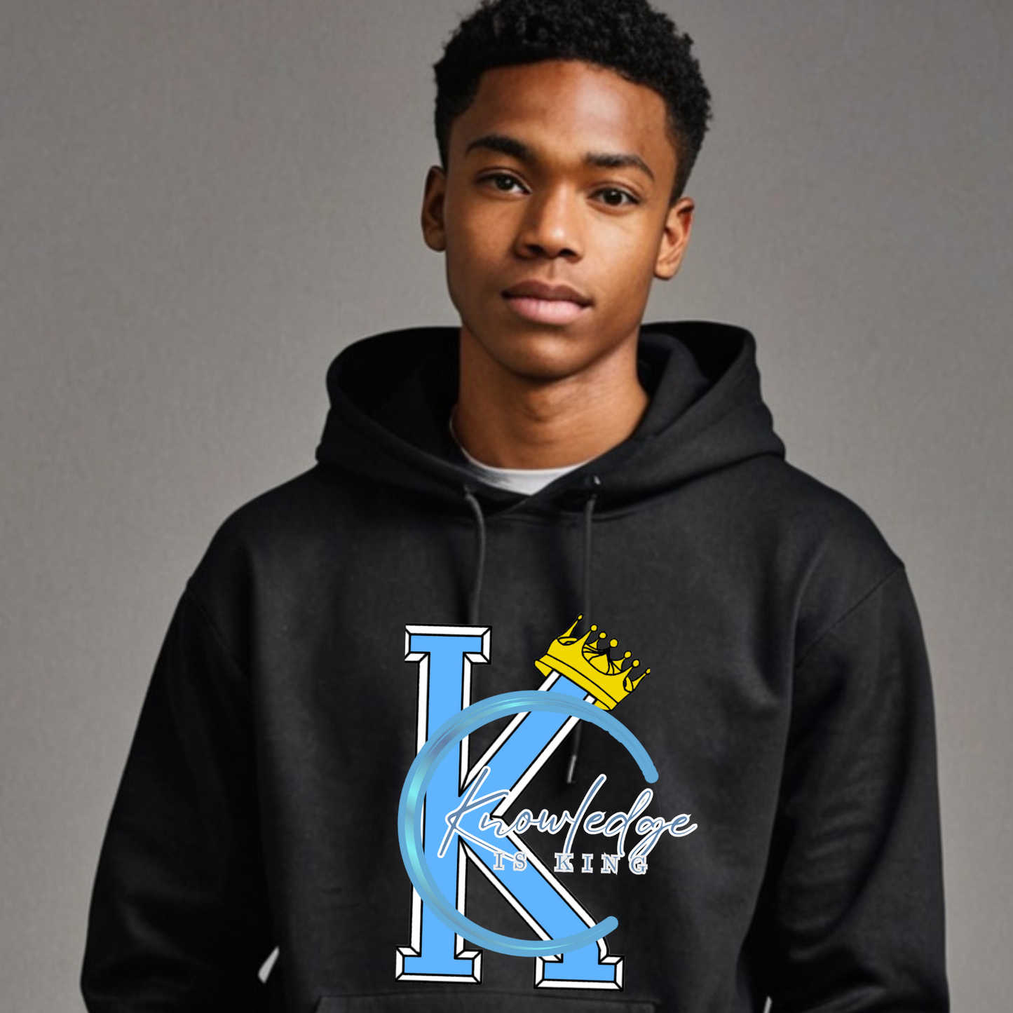 Men's Hoodie (Crown Quater Moon)