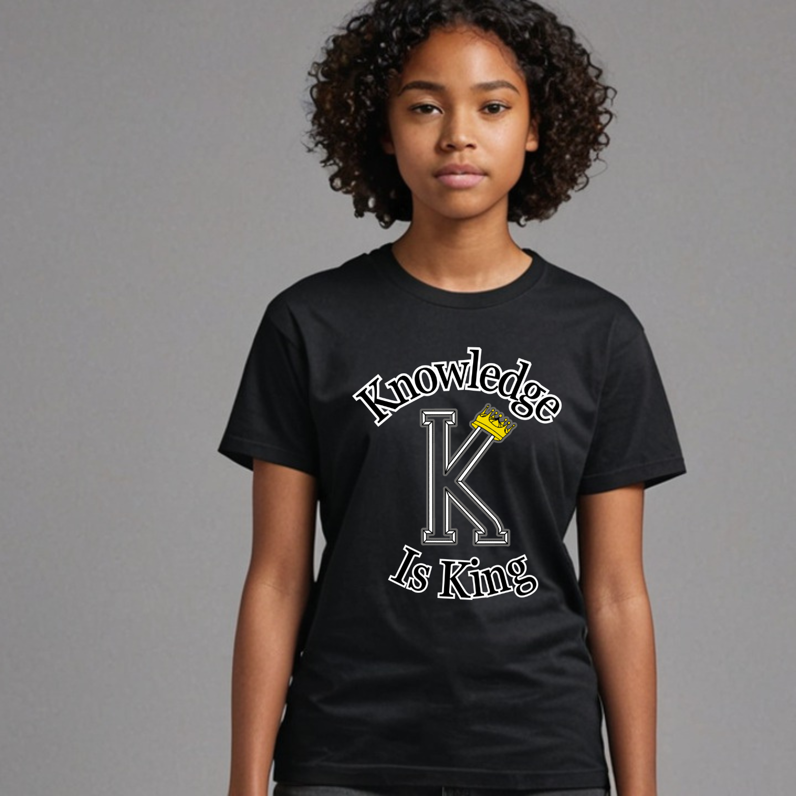 Youth Female Short Sleeve T-Shirt (Crown Main Standard)