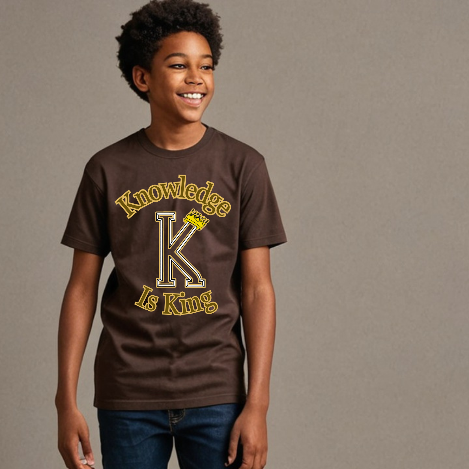 Youth Male (Crown Main Standard) Short sleeve T-shirt