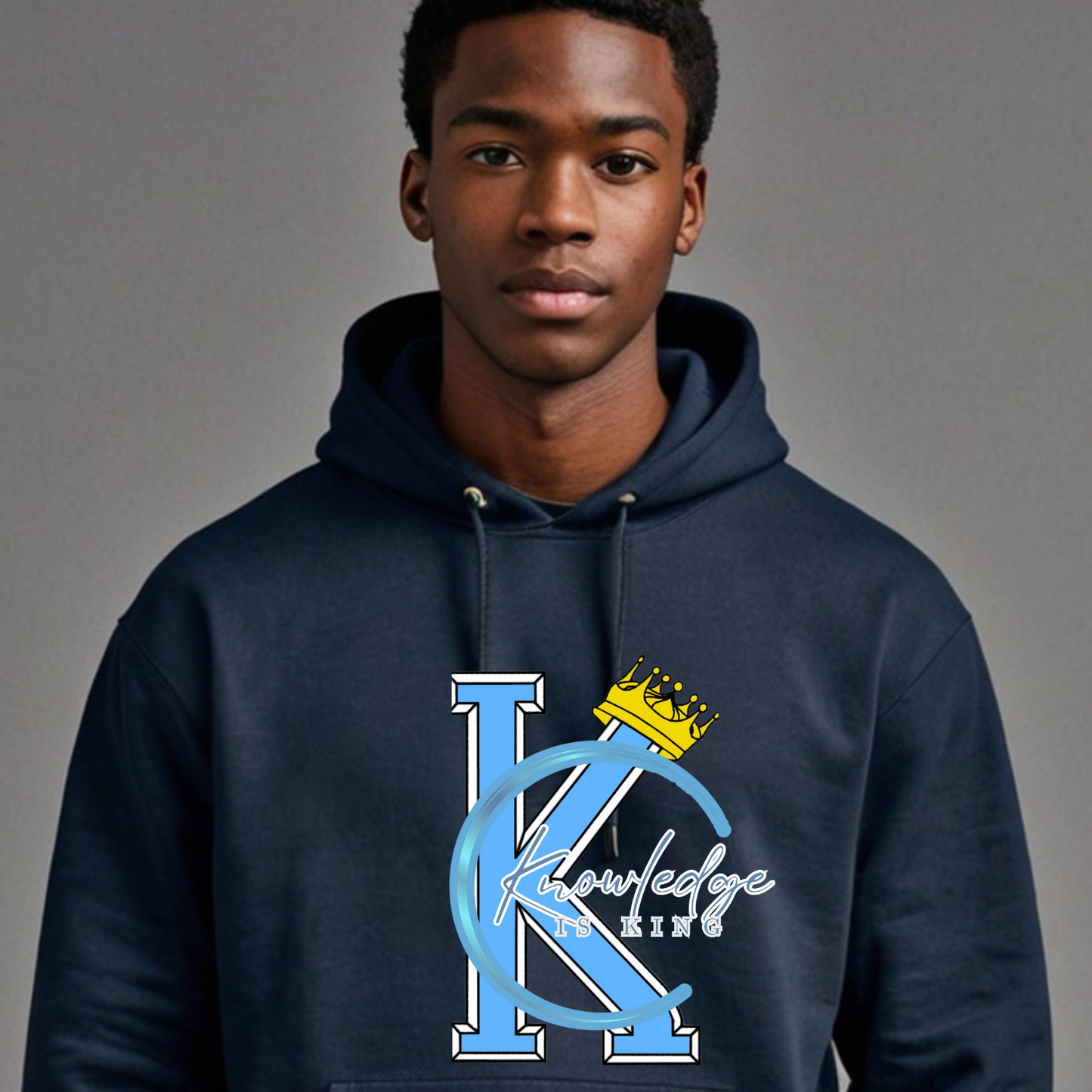 Men's Hoodie (Crown Quater Moon)