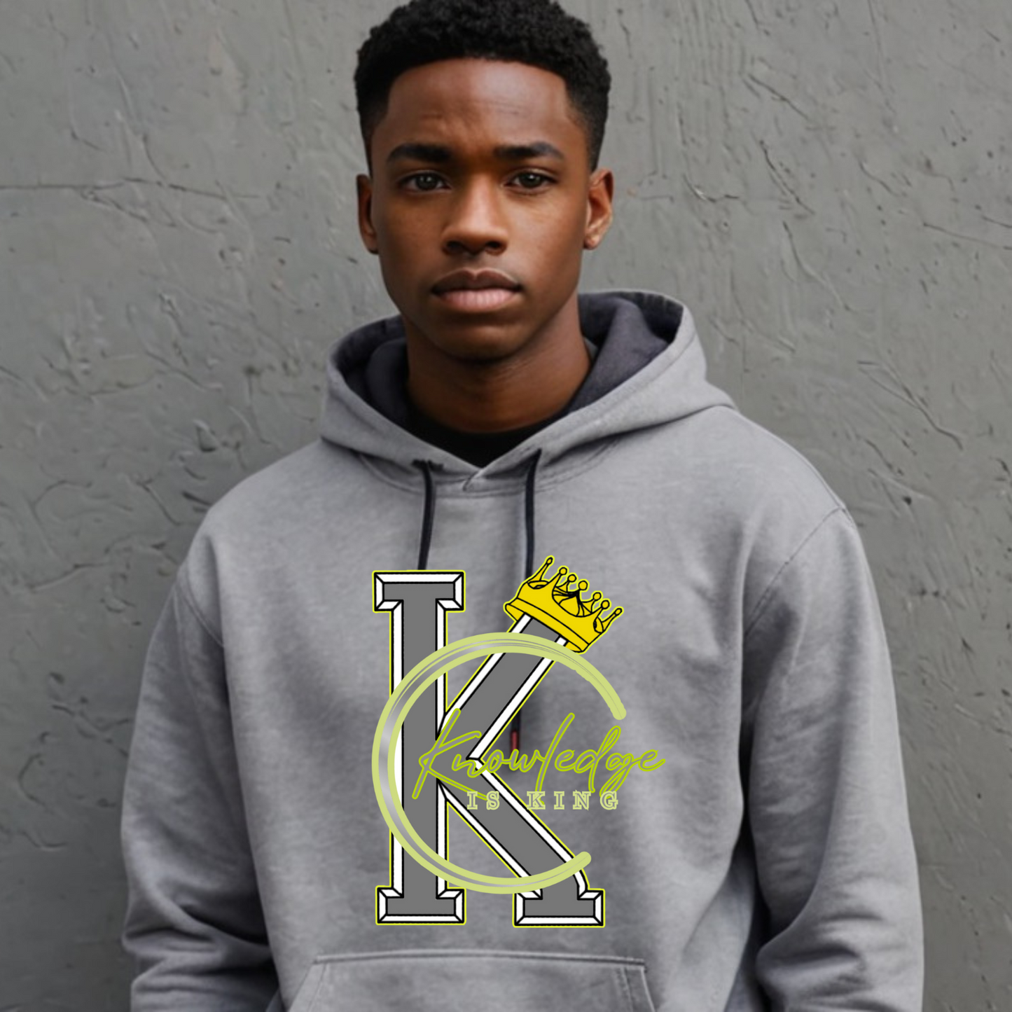 Men's Hoodie (Crown Quater Moon)