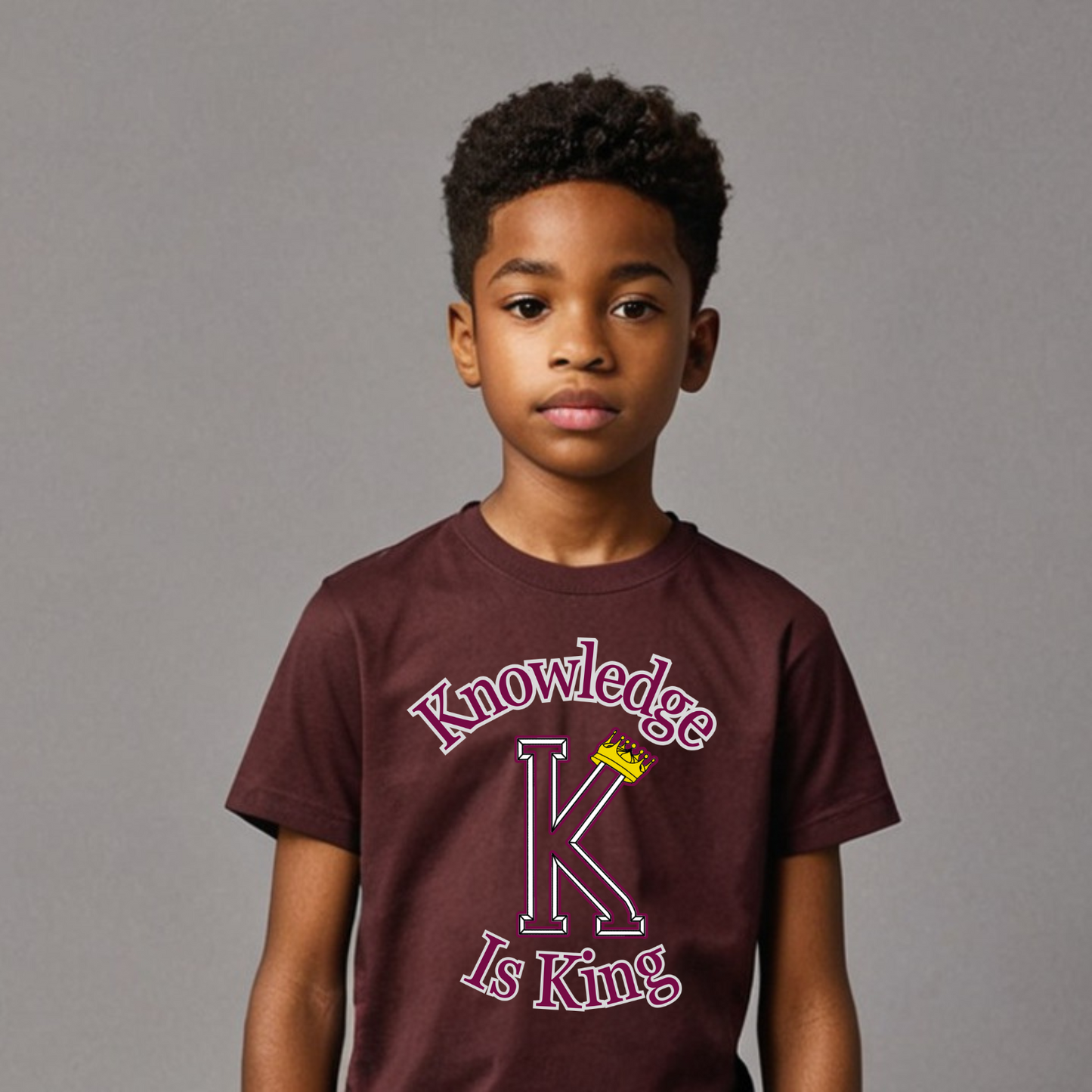 Youth Male (Crown Main Standard) Short sleeve T-shirt