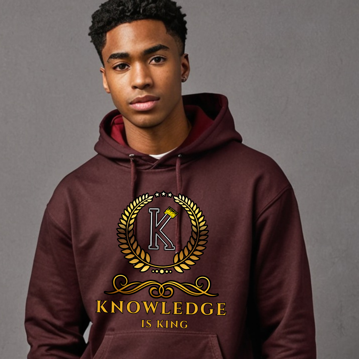 Men's Hoodie (Crown Golden Reef)