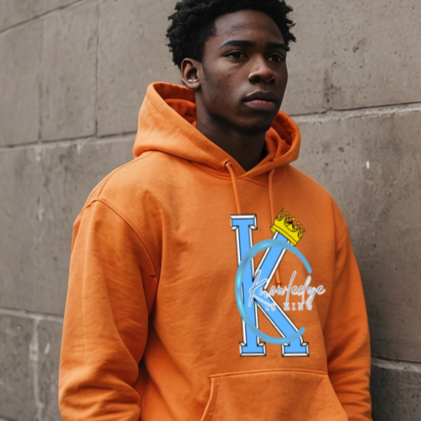 Men's Hoodie (Crown Quater Moon)