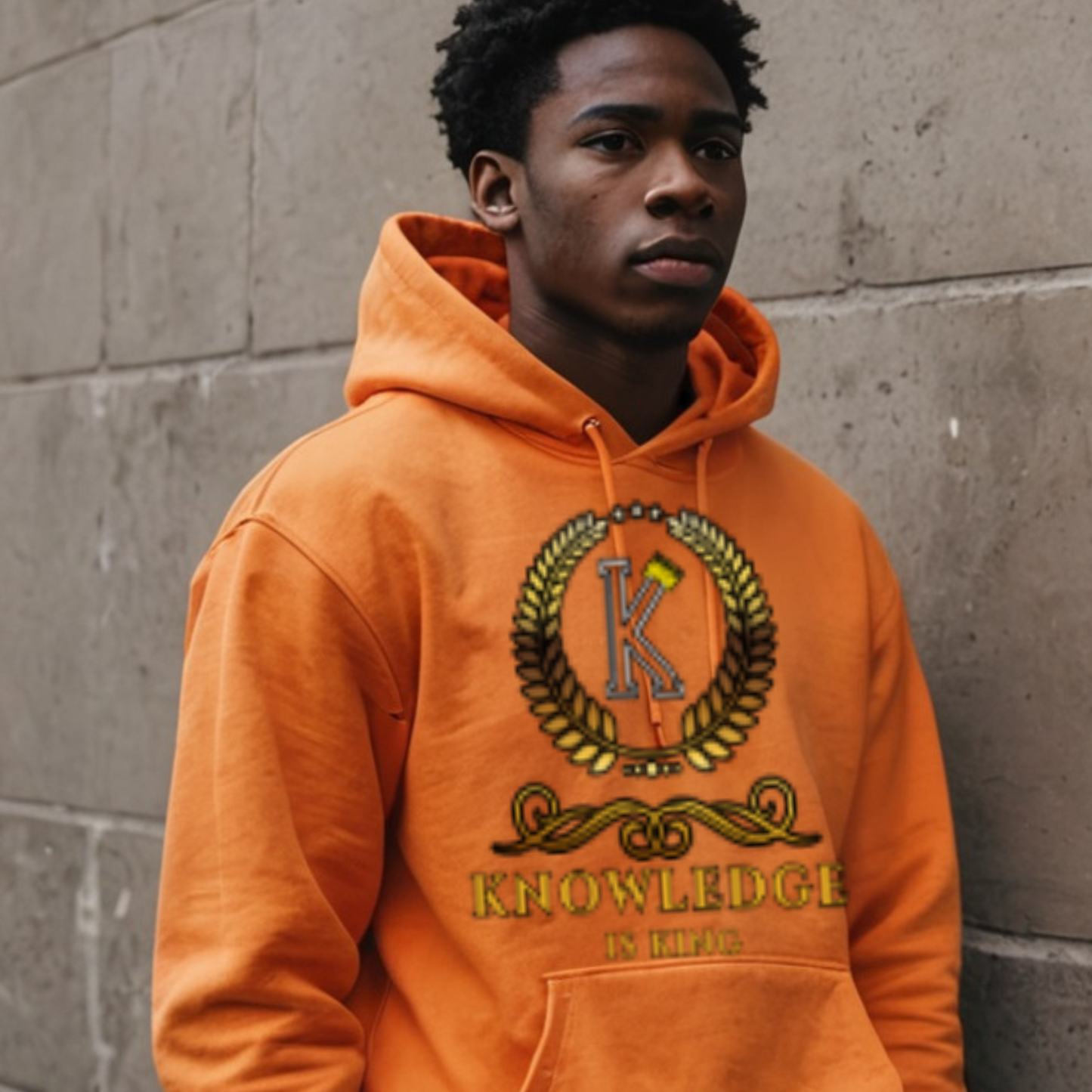 Men's Hoodie (Crown Golden Reef)
