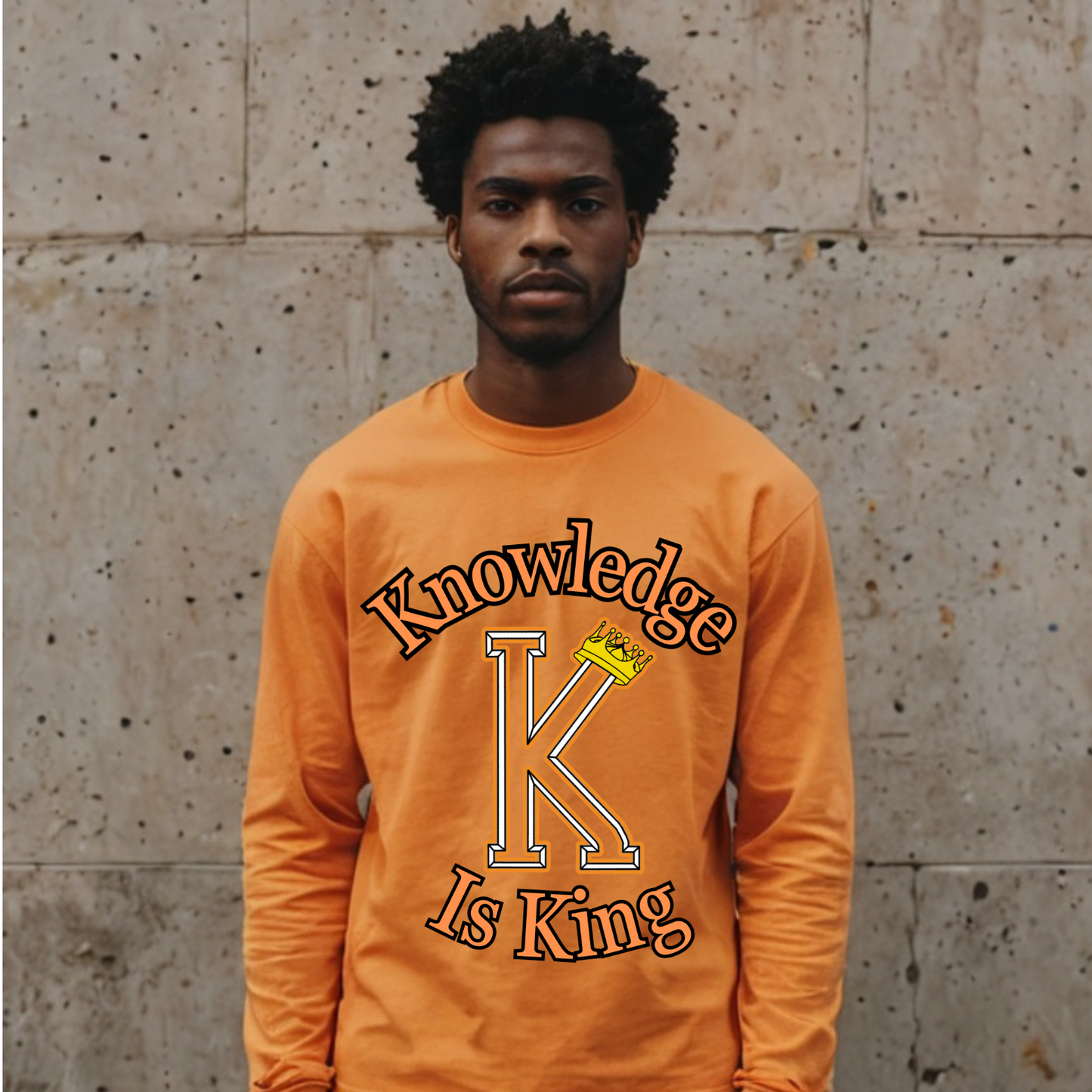 Men's Long Sleeve T-Shirt (Crown Main Standard)