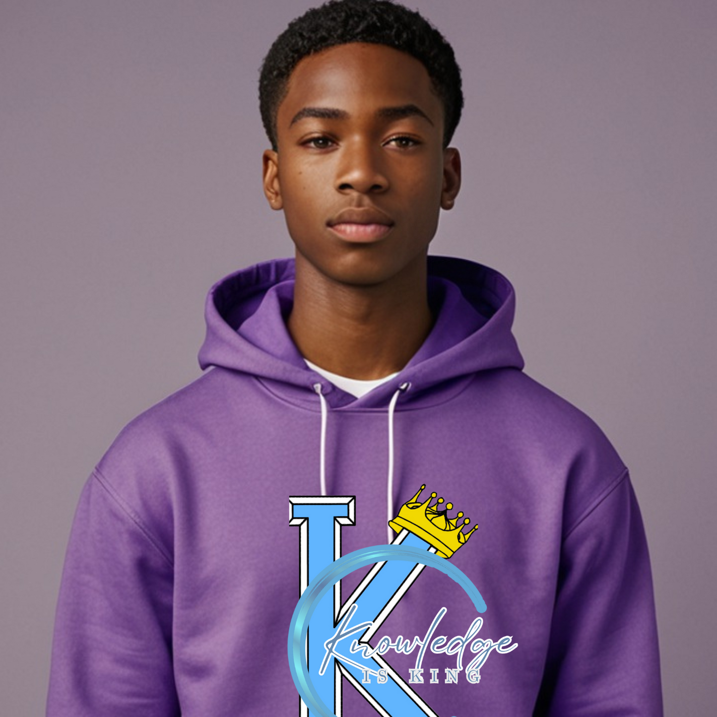 Men's Hoodie (Crown Quater Moon)