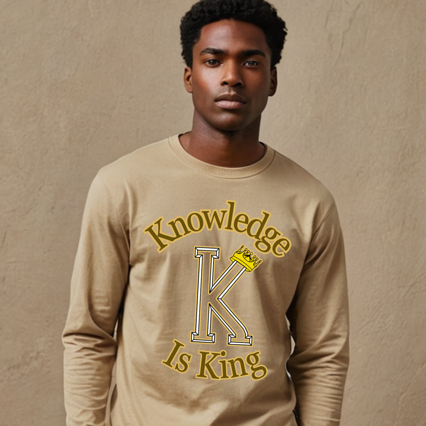 Men's Long Sleeve T-Shirt (Crown Main Standard)