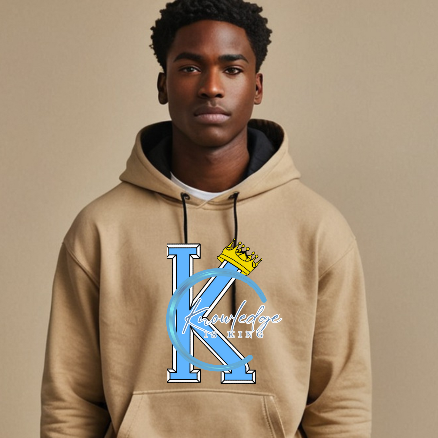 Men's Hoodie (Crown Quater Moon)