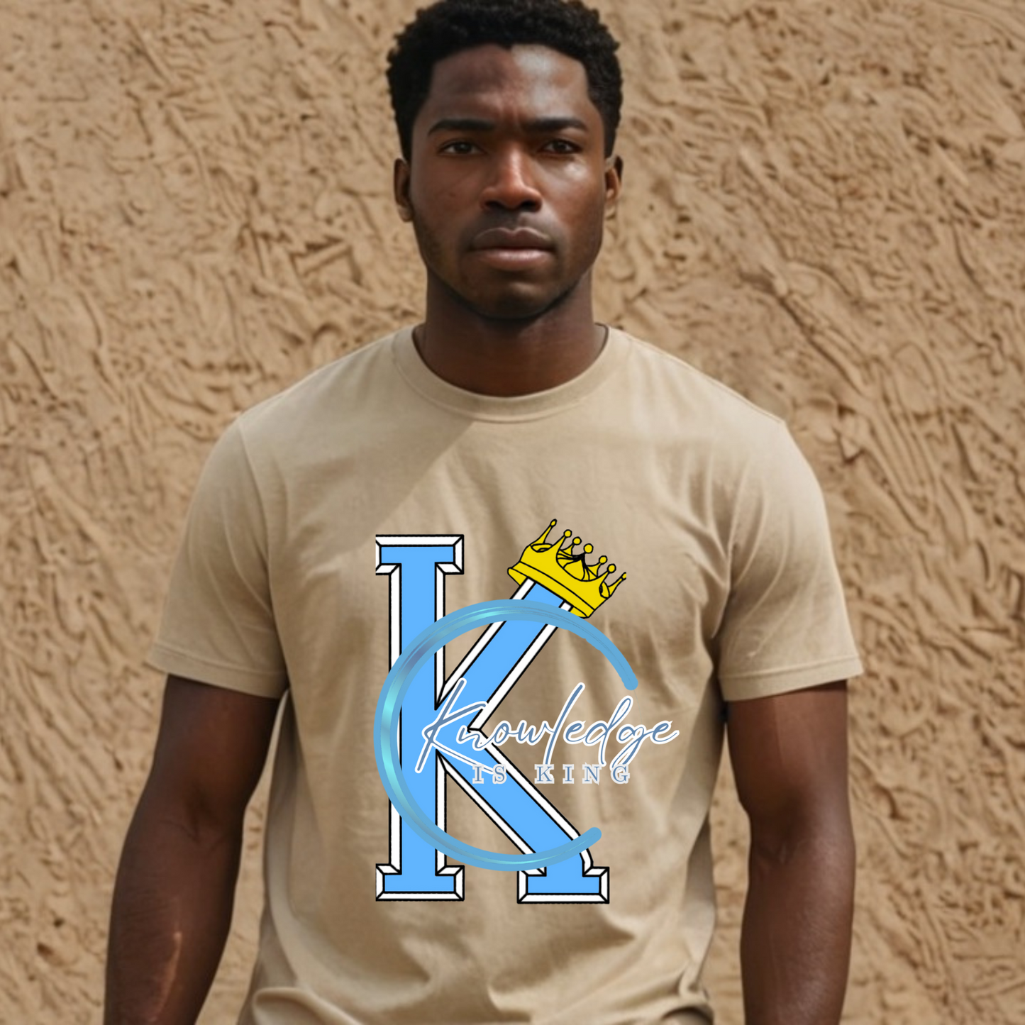 Men's T-Shirt (Crown Quater Moon)