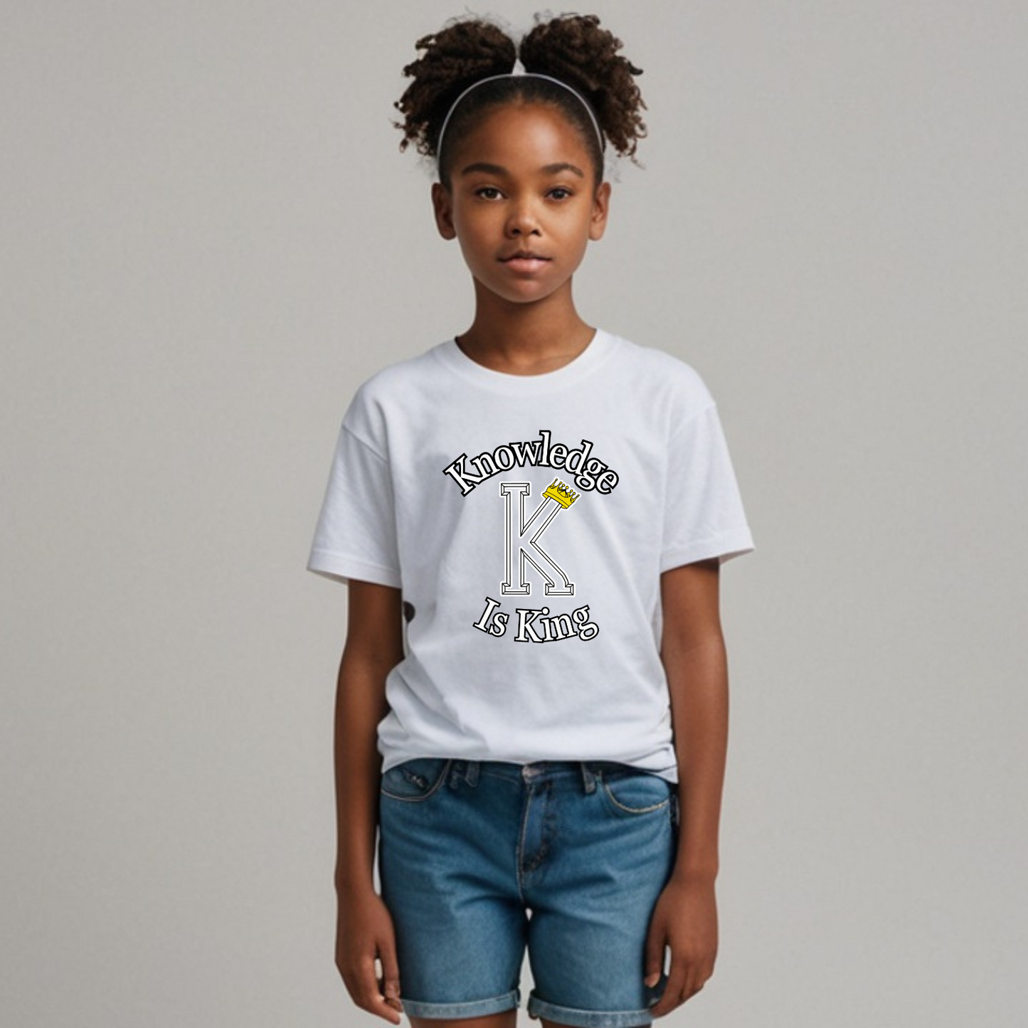 Youth Female Short Sleeve T-Shirt (Crown Main Standard)