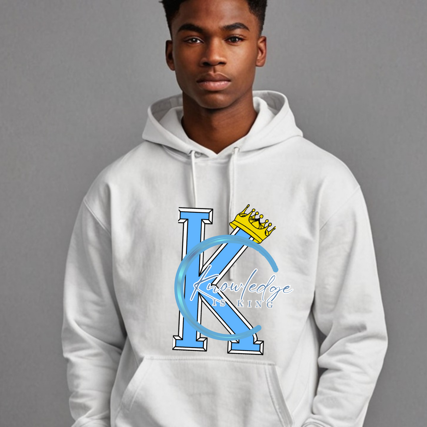 Men's Hoodie (Crown Quater Moon)