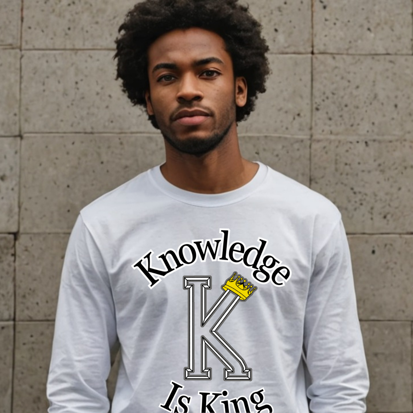 Men's Long Sleeve T-Shirt (Crown Main Standard)