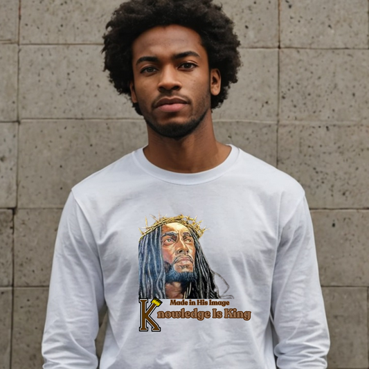 Men's Long Sleeve T-Shirt (Made In His Image)