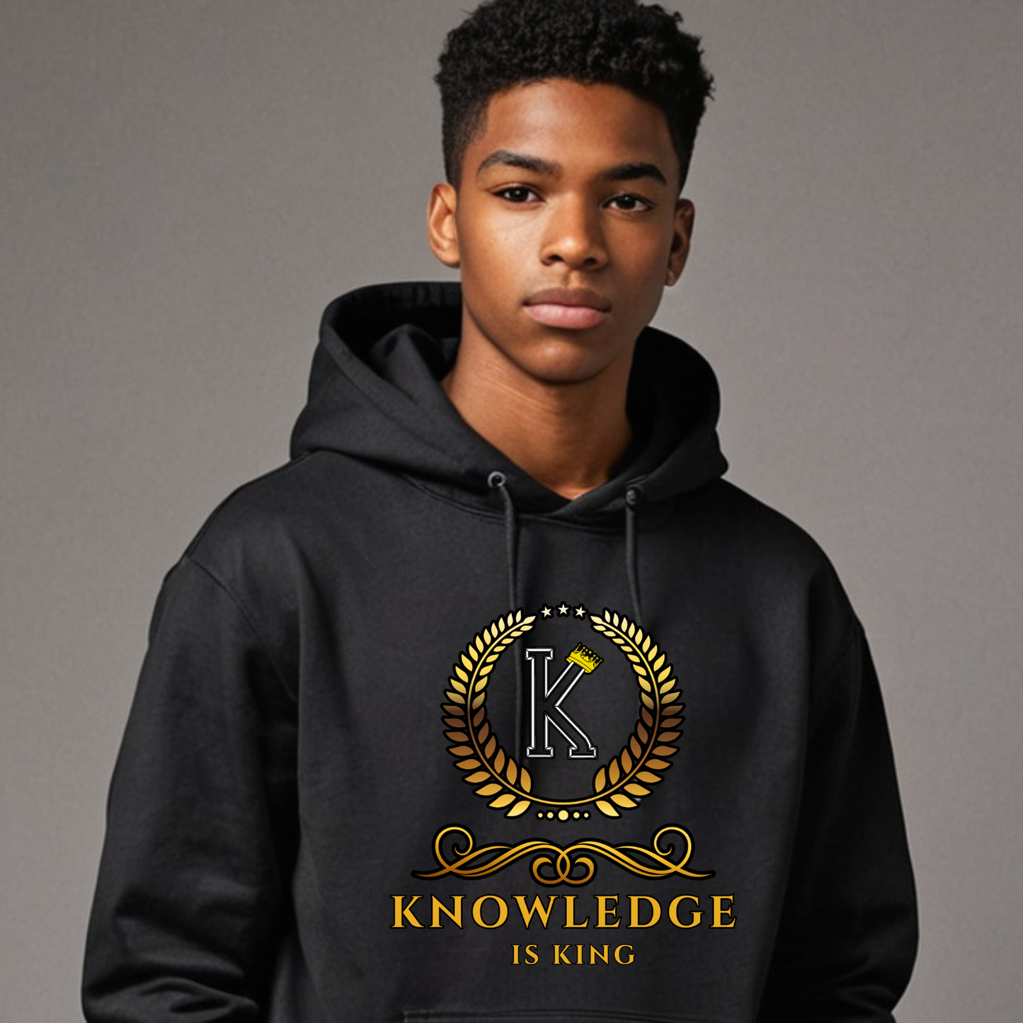Youth Male Hoodie (Crown Golden Reef)
