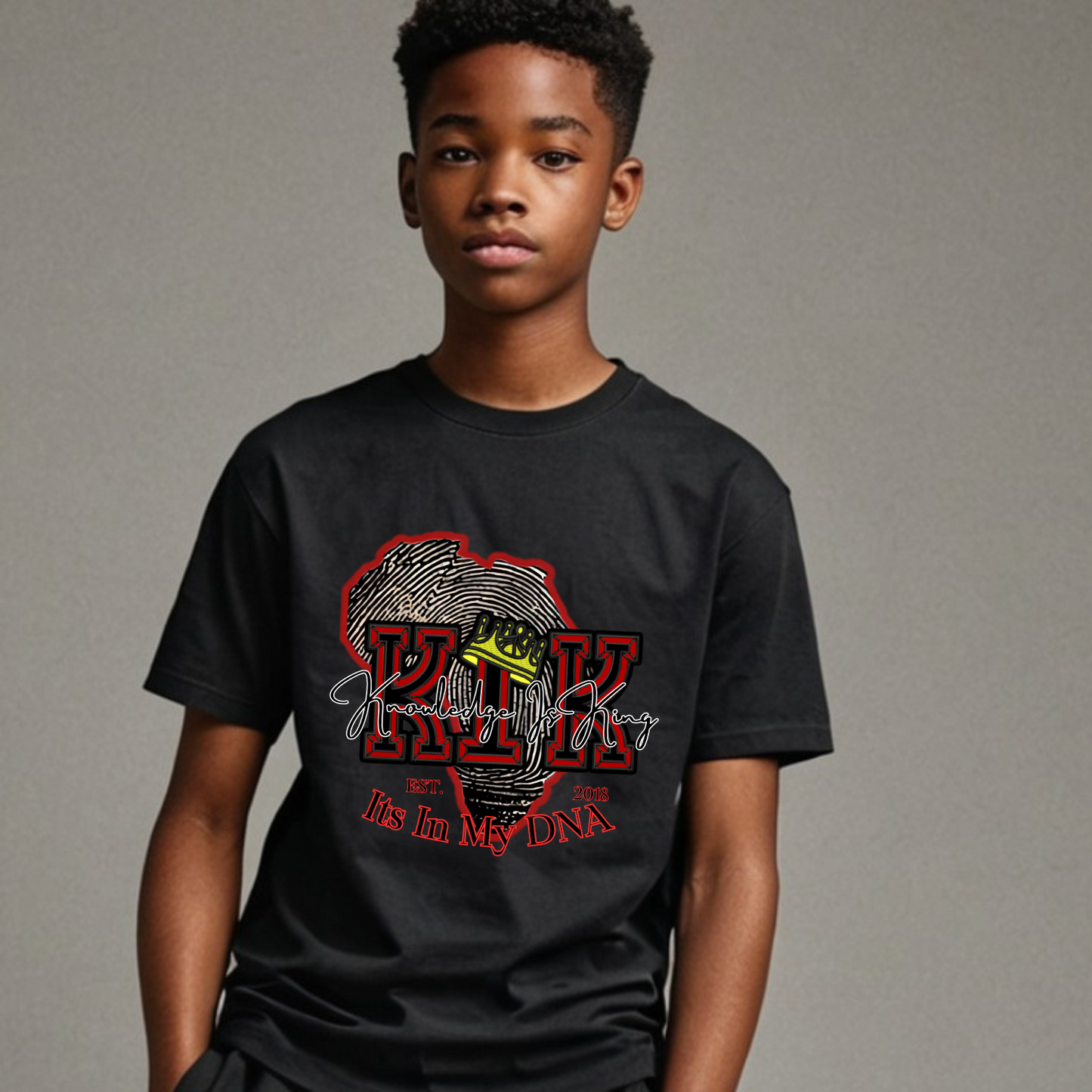 Youth Male (In My DNA) Short sleeve T-Shirt