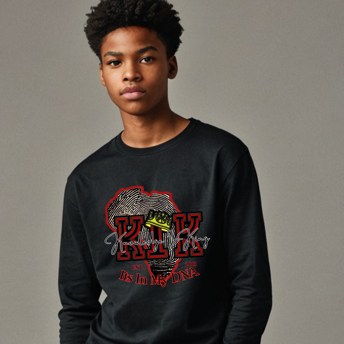 Youth Male Long Sleeve (In My DNA)