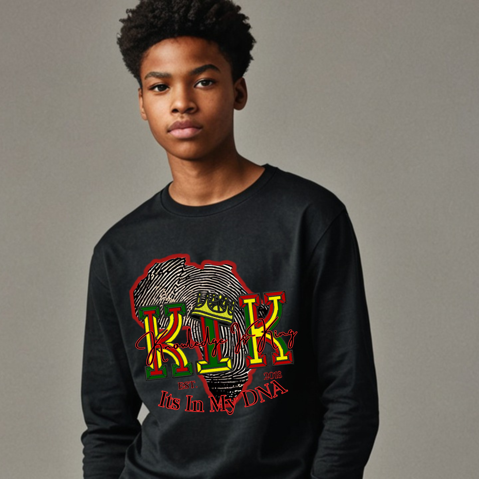 Youth Male Long Sleeve (In My DNA)