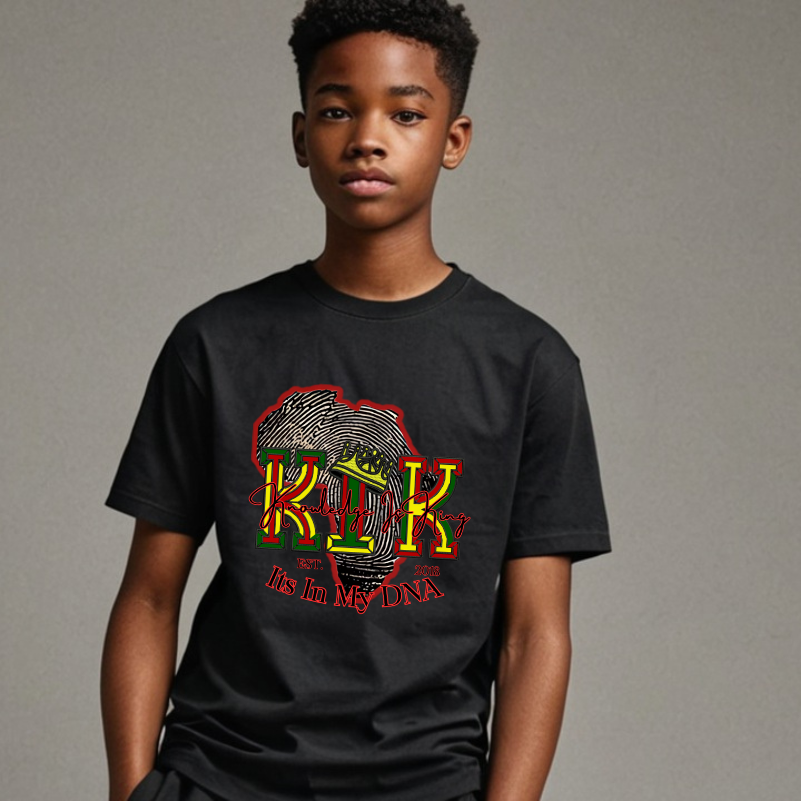 Youth Male (In My DNA) Short sleeve T-Shirt