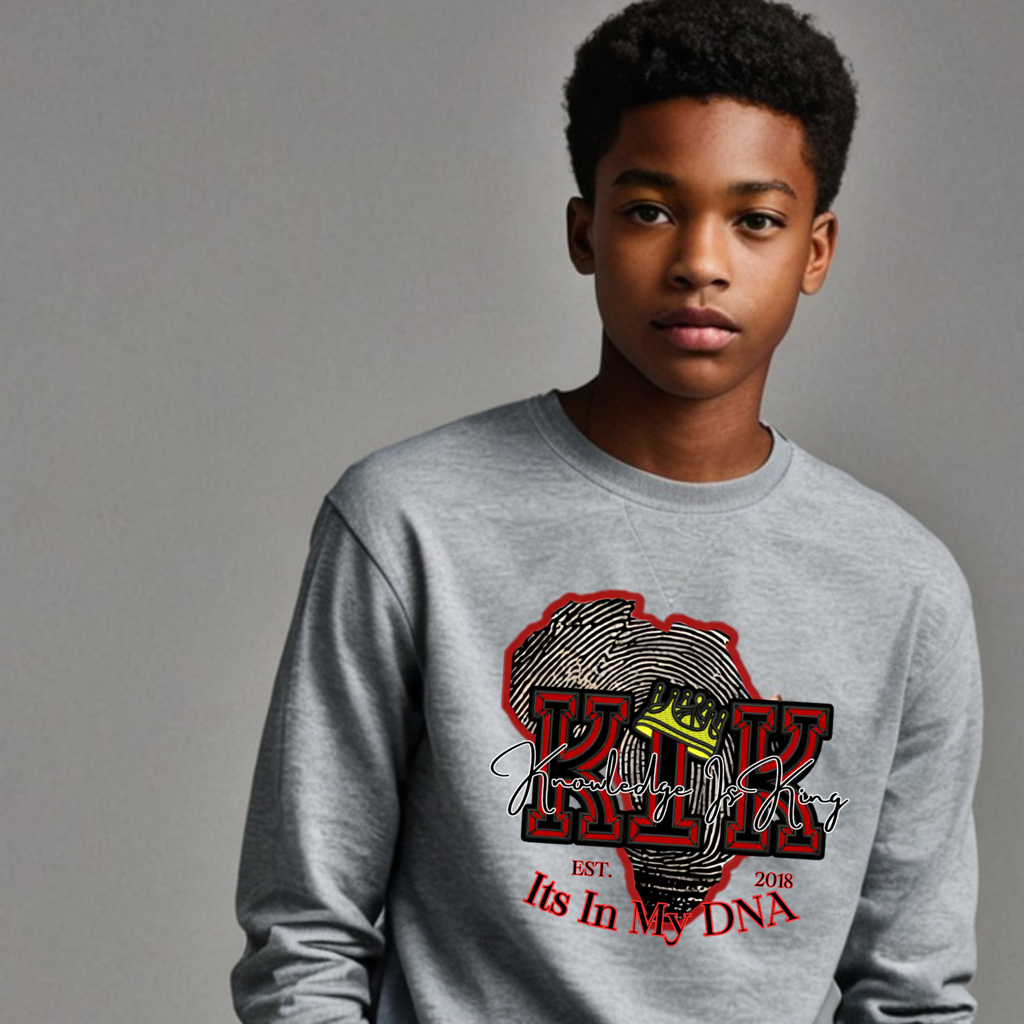 Youth Male Long Sleeve (In My DNA)