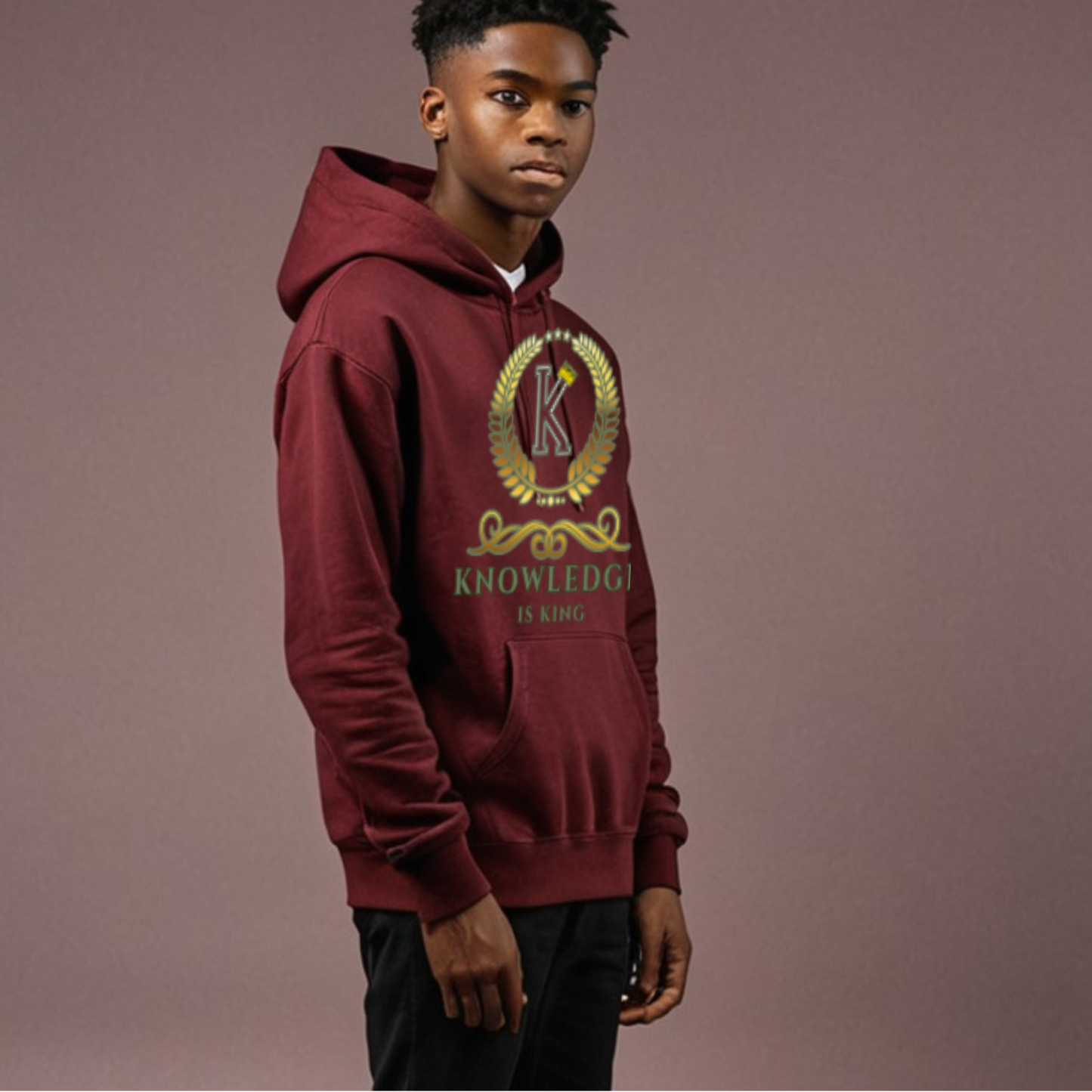 Youth Male Hoodie (Crown Golden Reef)