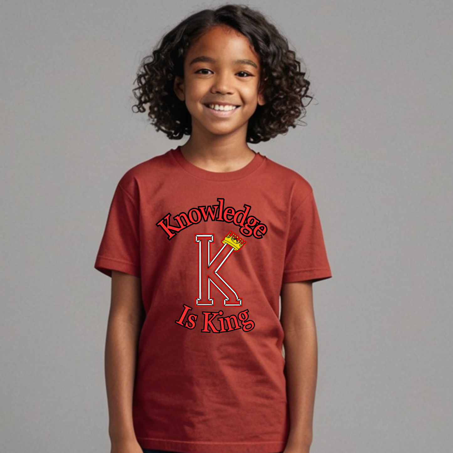 Youth Female Short Sleeve T-Shirt (Crown Main Standard)