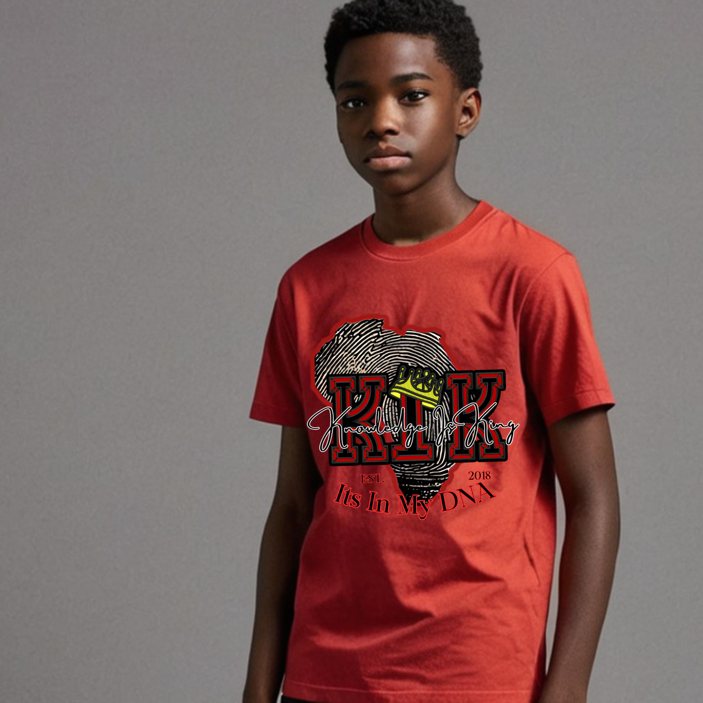 Youth Male (In My DNA) Short sleeve T-Shirt