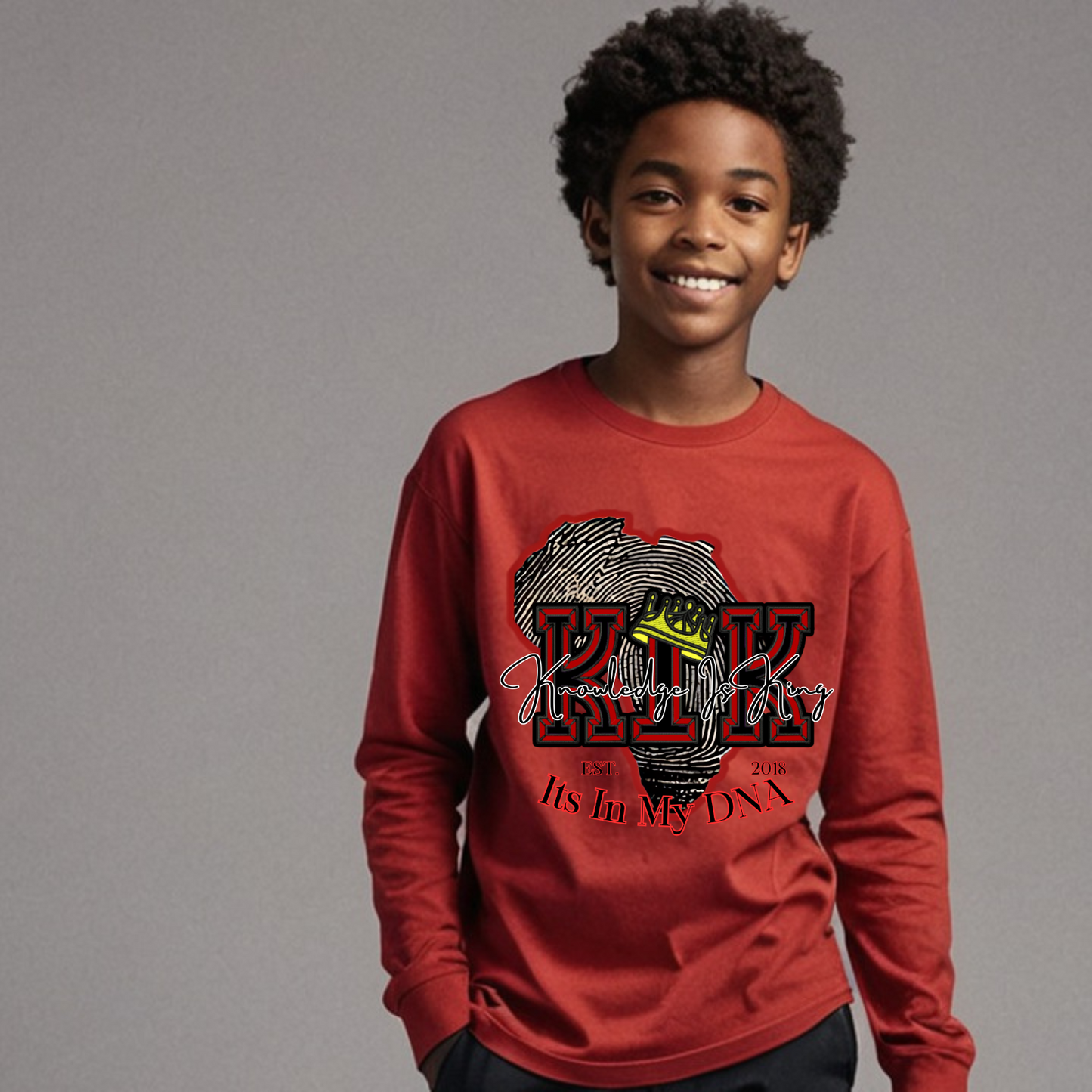 Youth Male Long Sleeve (In My DNA)